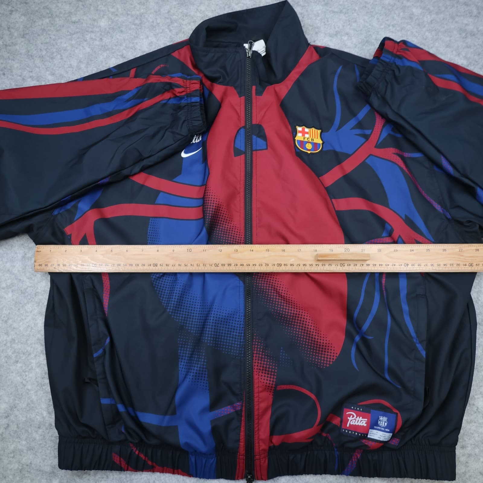 Patta X Barcelona Jacket Extra Large Tracksuit Nike Track Soccer Culers del Món photo 10