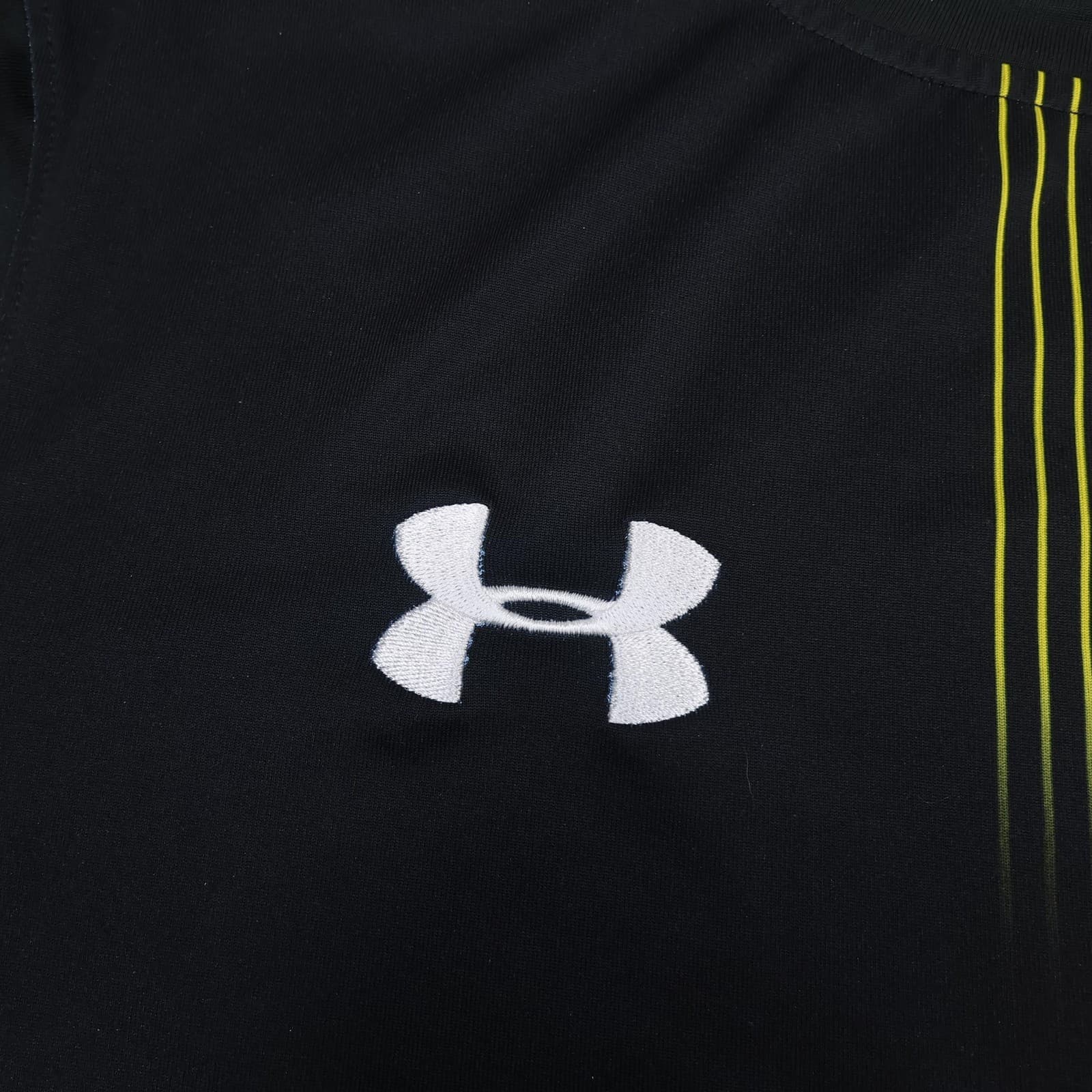 Tottenham Hotspur Away Shirt Mens Medium Black 2014 2015 Under Armour AIA photo 5