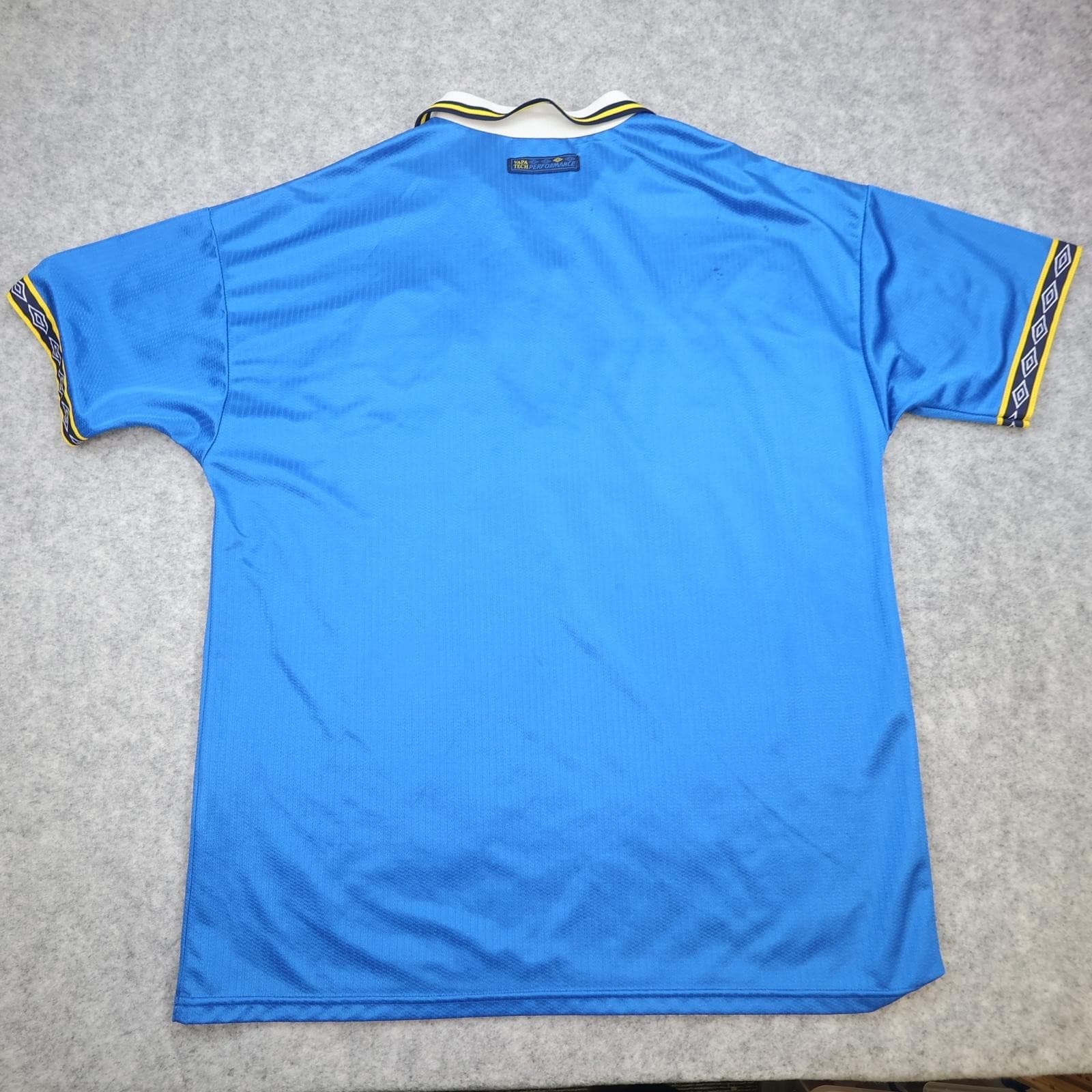 Vintage Everton Shirt Mens XL Blue Home EPL 1997 1998 Football Umbro One2one 90s photo 2