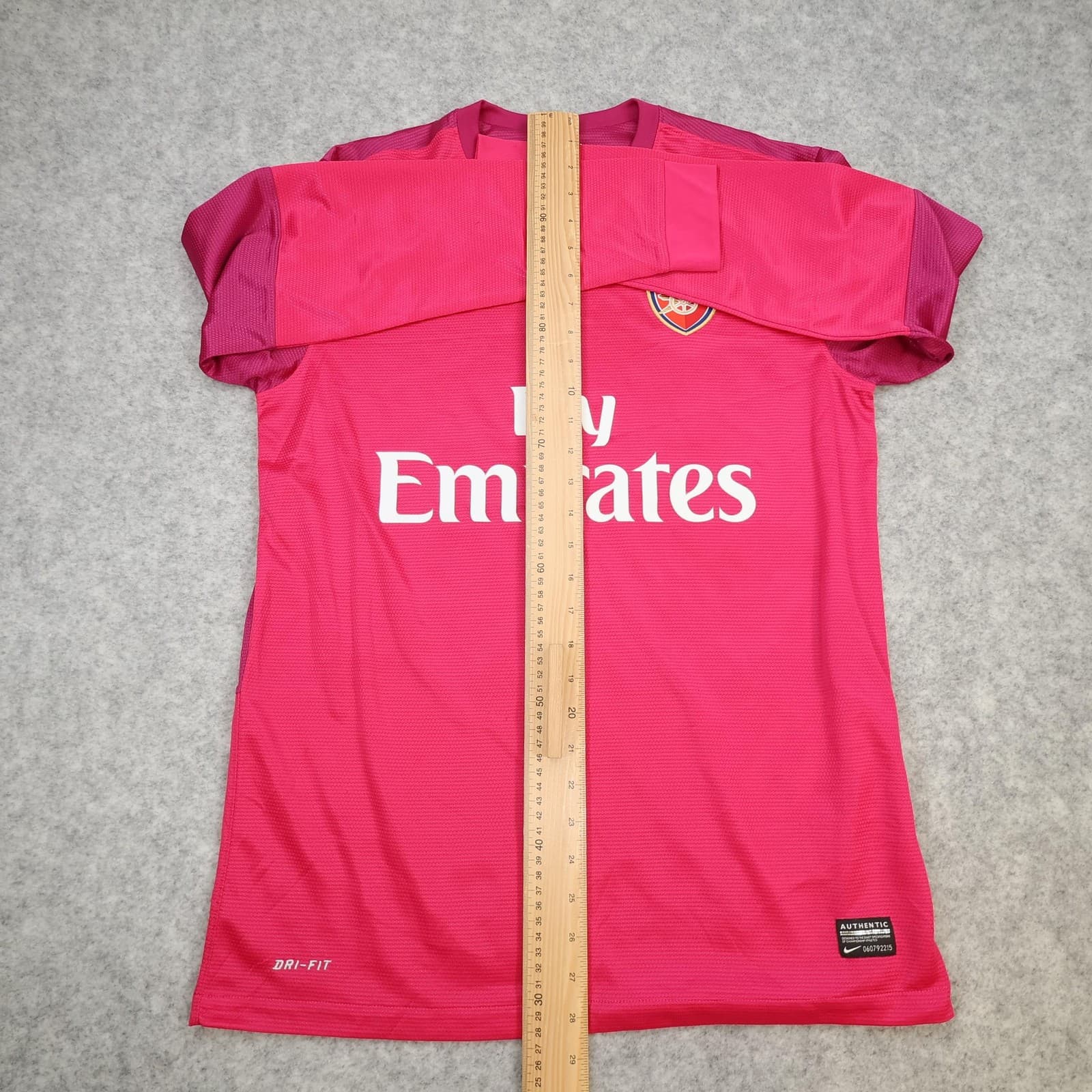 Arsenal Shirt Mens Medium Pink Goalkeeper Long Sleeve 2012 2013 Nike Jersey photo 14