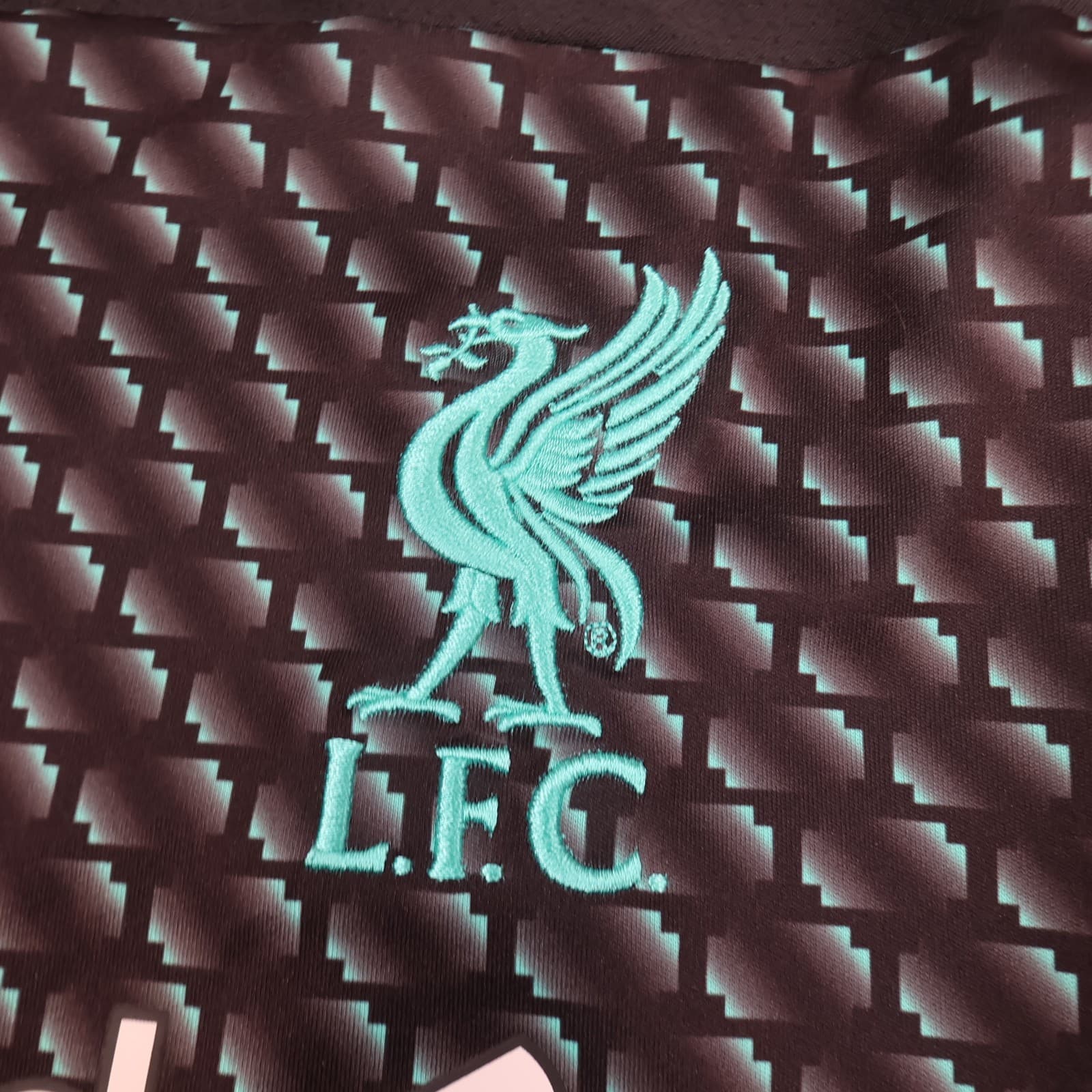 Liverpool Shirt Large Black Third Kit 2019 2020 New Balance Soccer Jersey photo 6