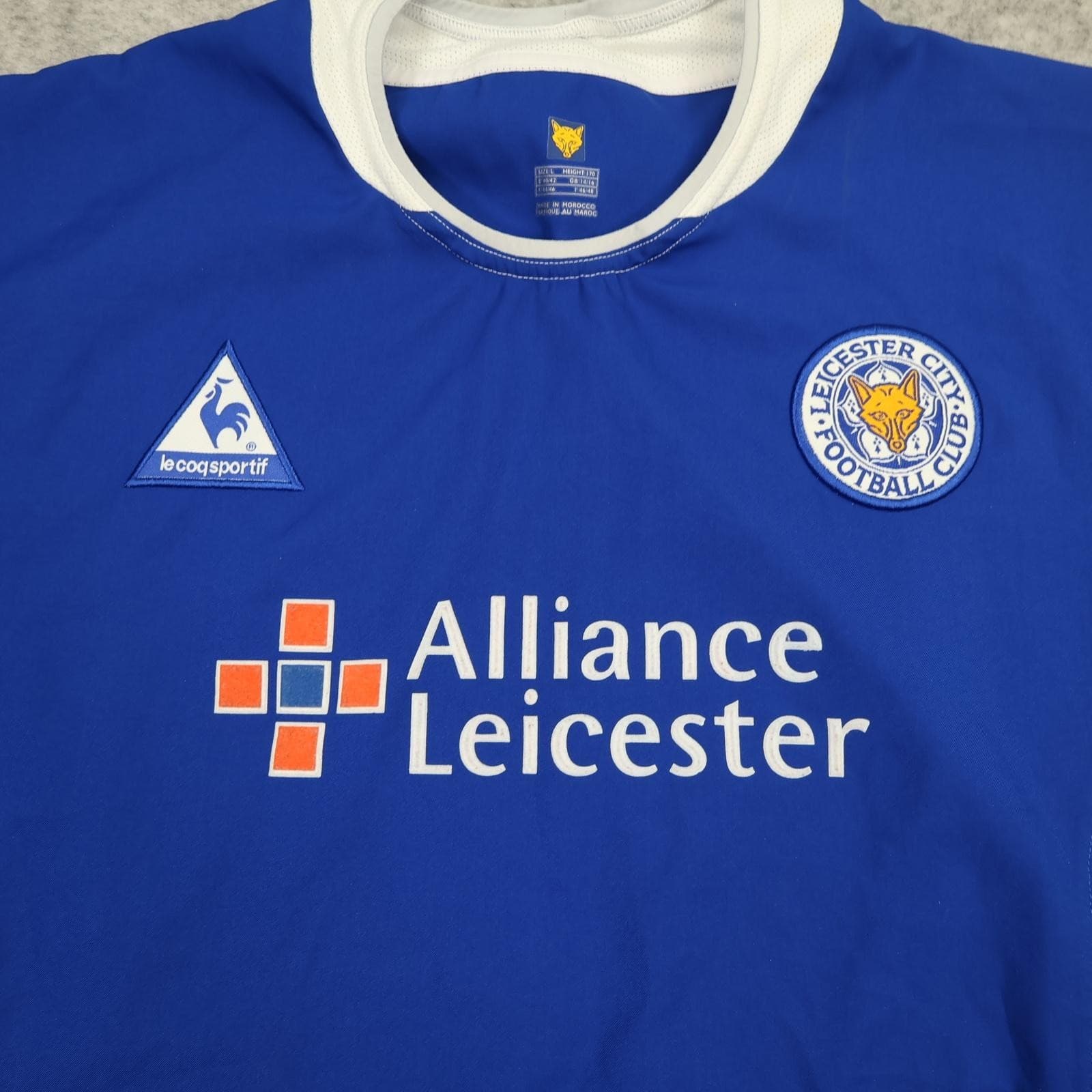 Vintage Leicester City Shirt Mens Large Blue Home 2003 2004 Le Coq Sportif photo 3