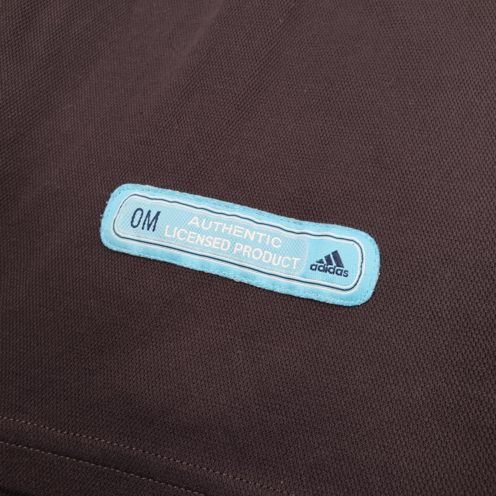 Vintage Olympique Marseille Shirt Mens XL Blue Khalifa 2001 2002 Soccer Jersey photo 9