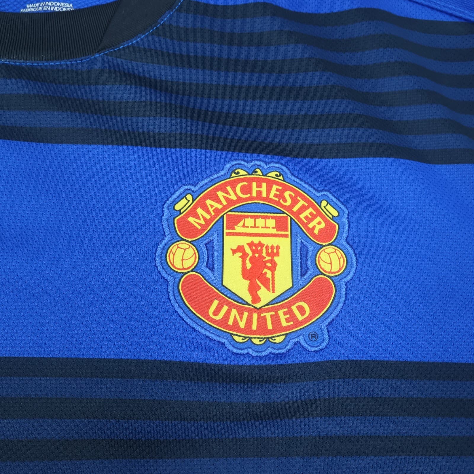 Manchester United Shirt 2XL Away Blue Kit 2011 2012 Soccer Jersey photo 6