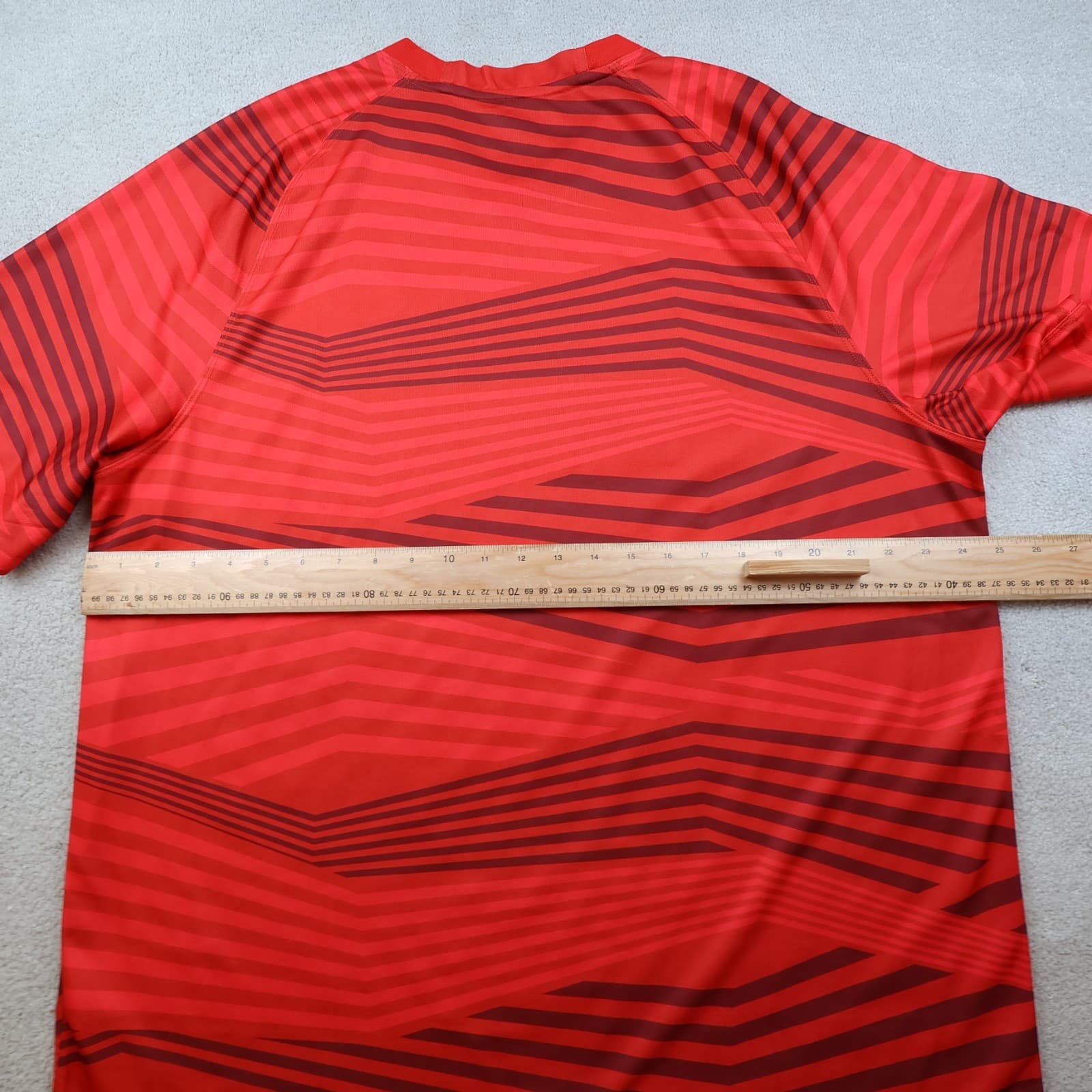 Saracens Rugby Shirt 2XL Red Jersey 2020 2021 Nike Jersey 50" photo 7