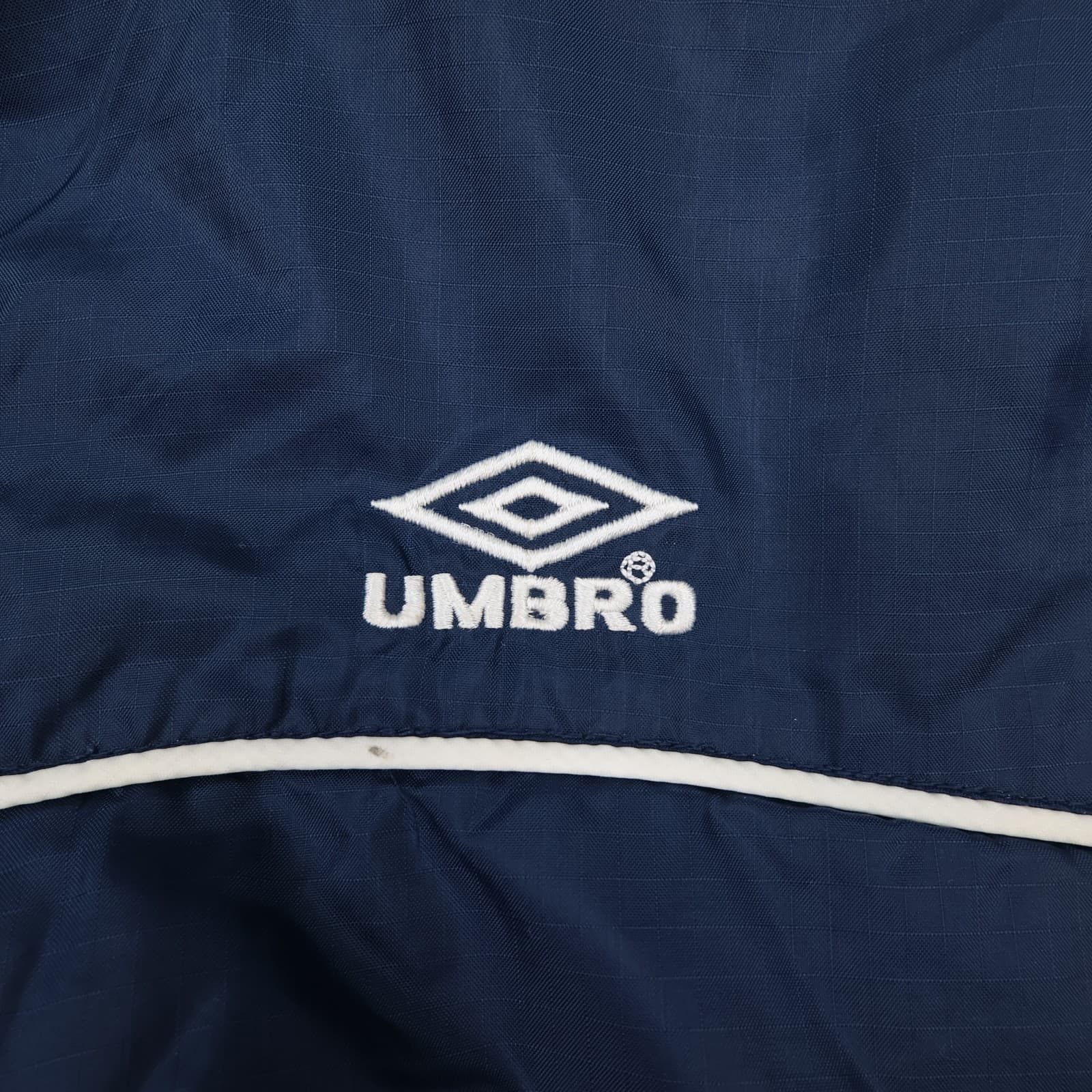 Chelsea Football Jacket Extra Large Umbro Navy Padded Training Coat 90s photo 4