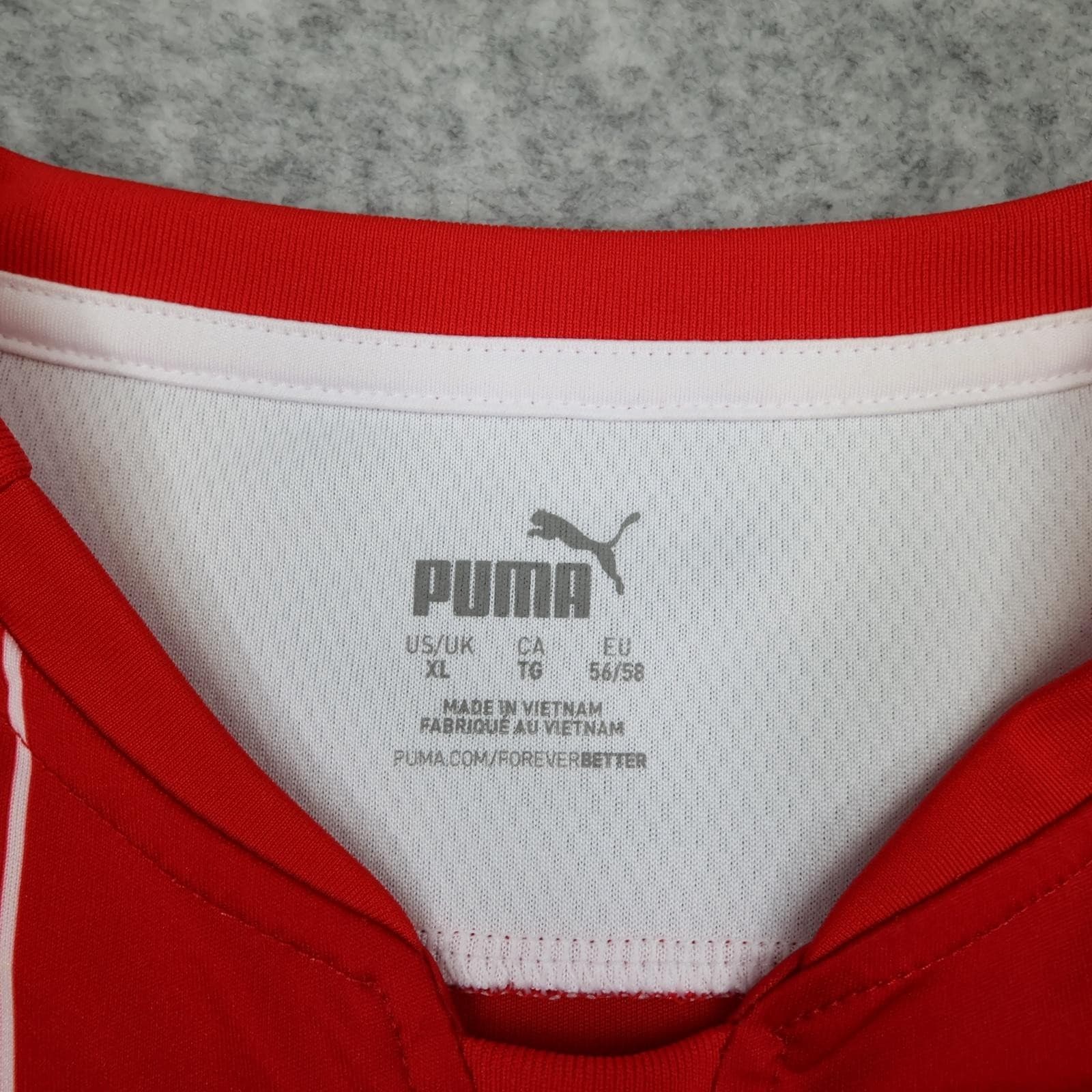 Rotherham United Shirt Mens XL Red Home 2021 2022 EFL Football Puma IPM Group photo 6