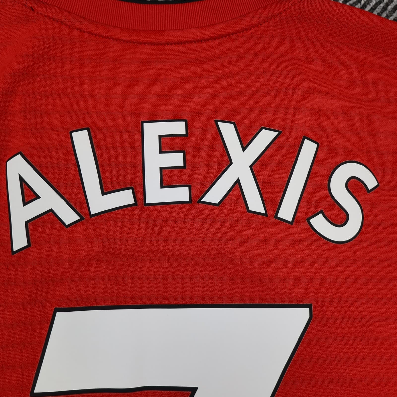 Manchester United Shirt Large Red Home 2018 2019 Adidas Jersey Alexis Sanchez photo 4