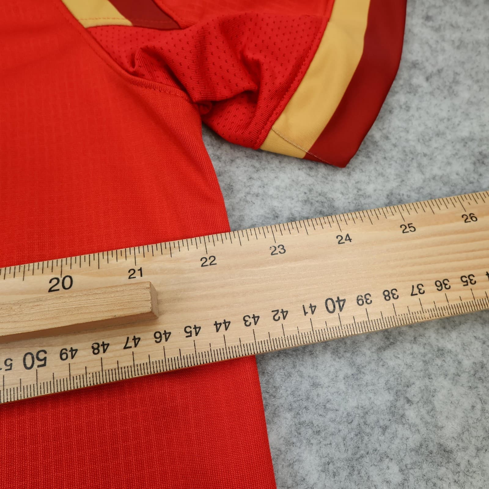 Wales Rugby Shirt Mens Large Red Rugby Union Under Armour Admiral 2016 Jersey photo 9