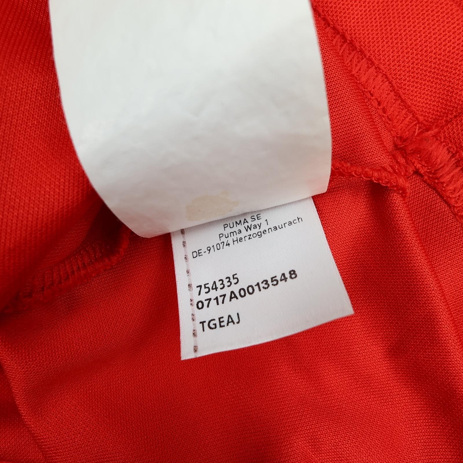 Rangers Shirt Mens Medium Red Away 2017 2018 Puma SPFL Football Soccer Jersey photo 12
