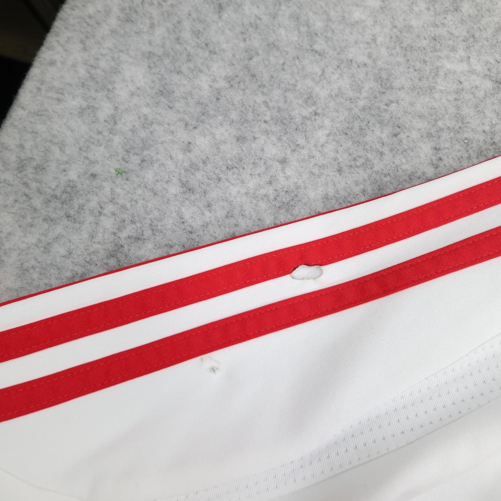 Ajax Shirt Mens Large White Red Long Sleeve 2006 2007 Adidas ABN AMRO Jersey photo 7
