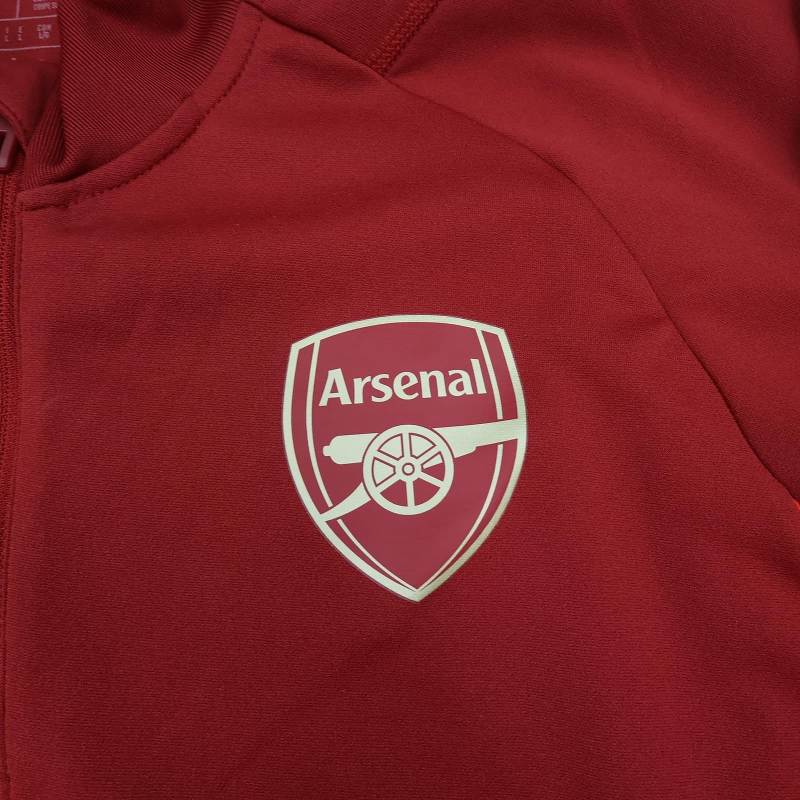 Arsenal Training Top Mens Large Red Football Adidas Pullover 2023 2024 Kit photo 4