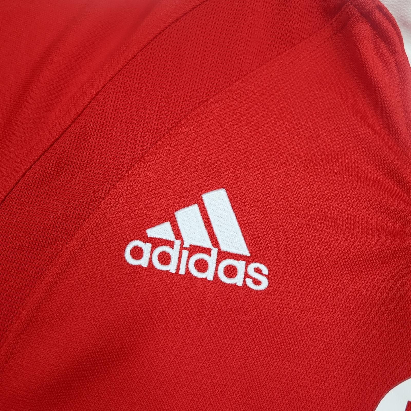 Vintage British Lions Rugby Shirt Mens XL Red Rugby Union Adidas Zurich 2005 photo 6