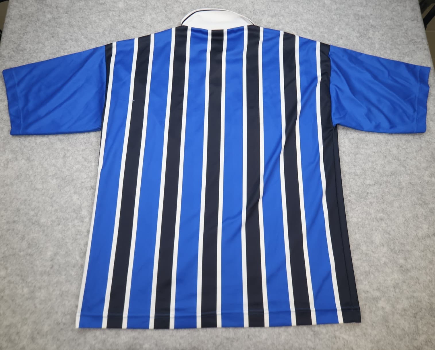 Vintage Gillingham FC Shirt Extra Large Blue Black Home Kit 1995 1996 Olympic photo 2