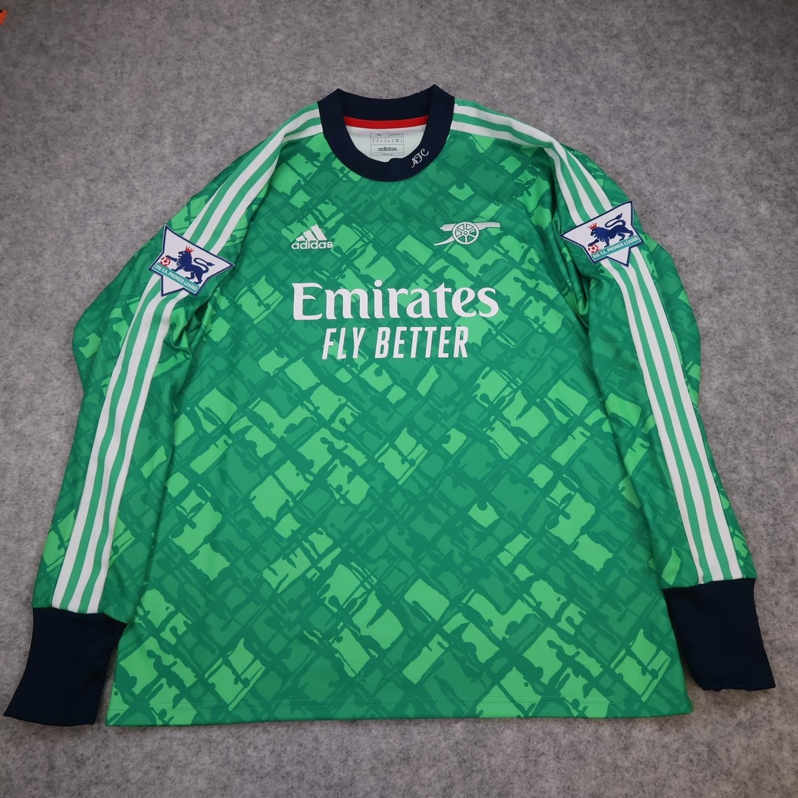 Arsenal Shirt Mens Medium Green Goalkeeper 2022 2023 Football Adidas Ramsdale 1 photo 2