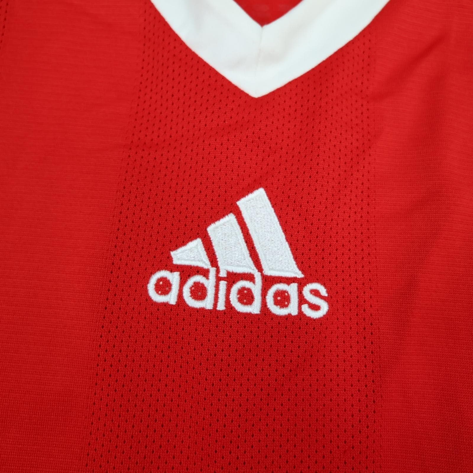 Liverpool Shirt Mens Medium Red Home 2008 2010 Football Adidas Agger 5 Jersey photo 9