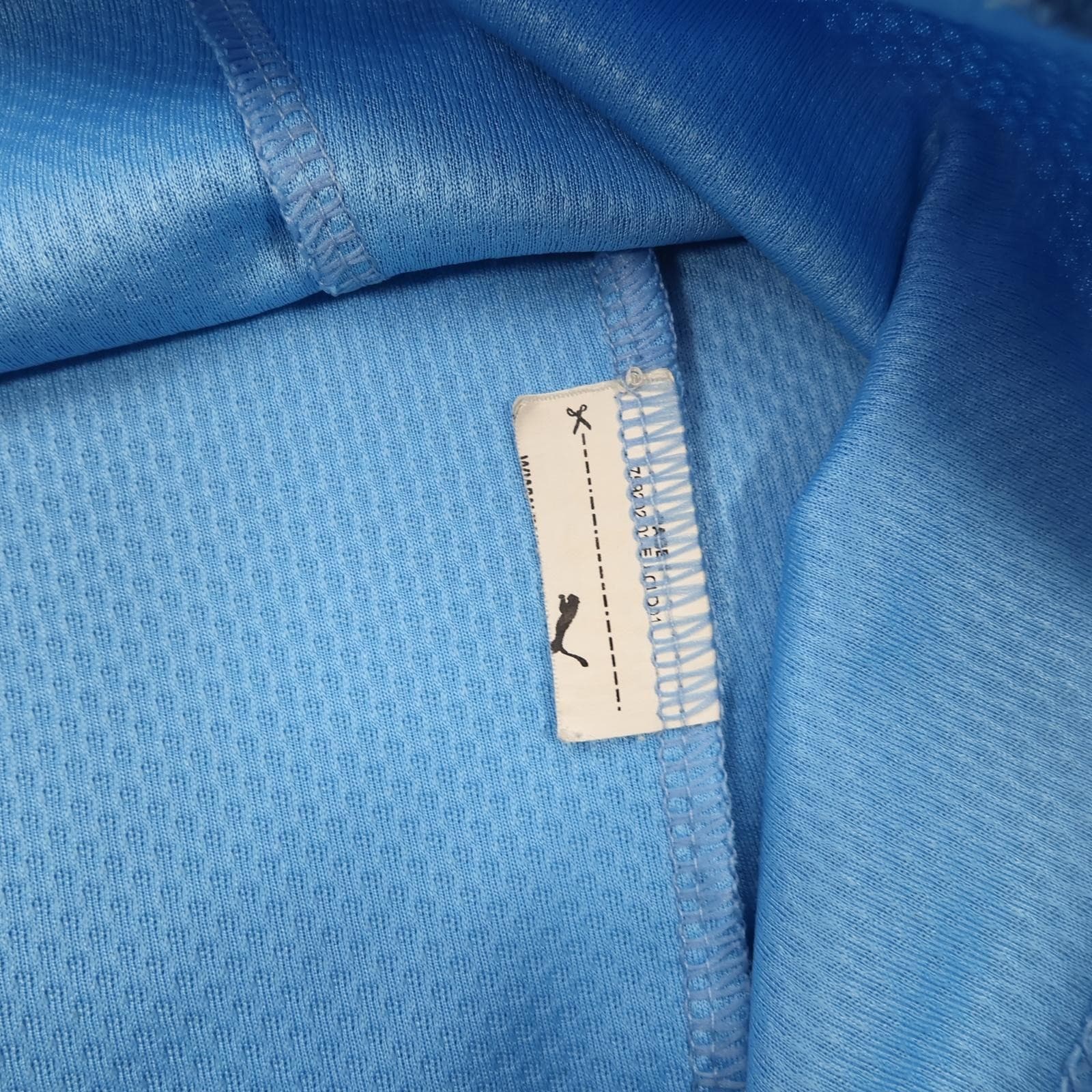 Manchester City Shirt Mens Large Blue Home 2021 2022 Puma Etihad Airways photo 8