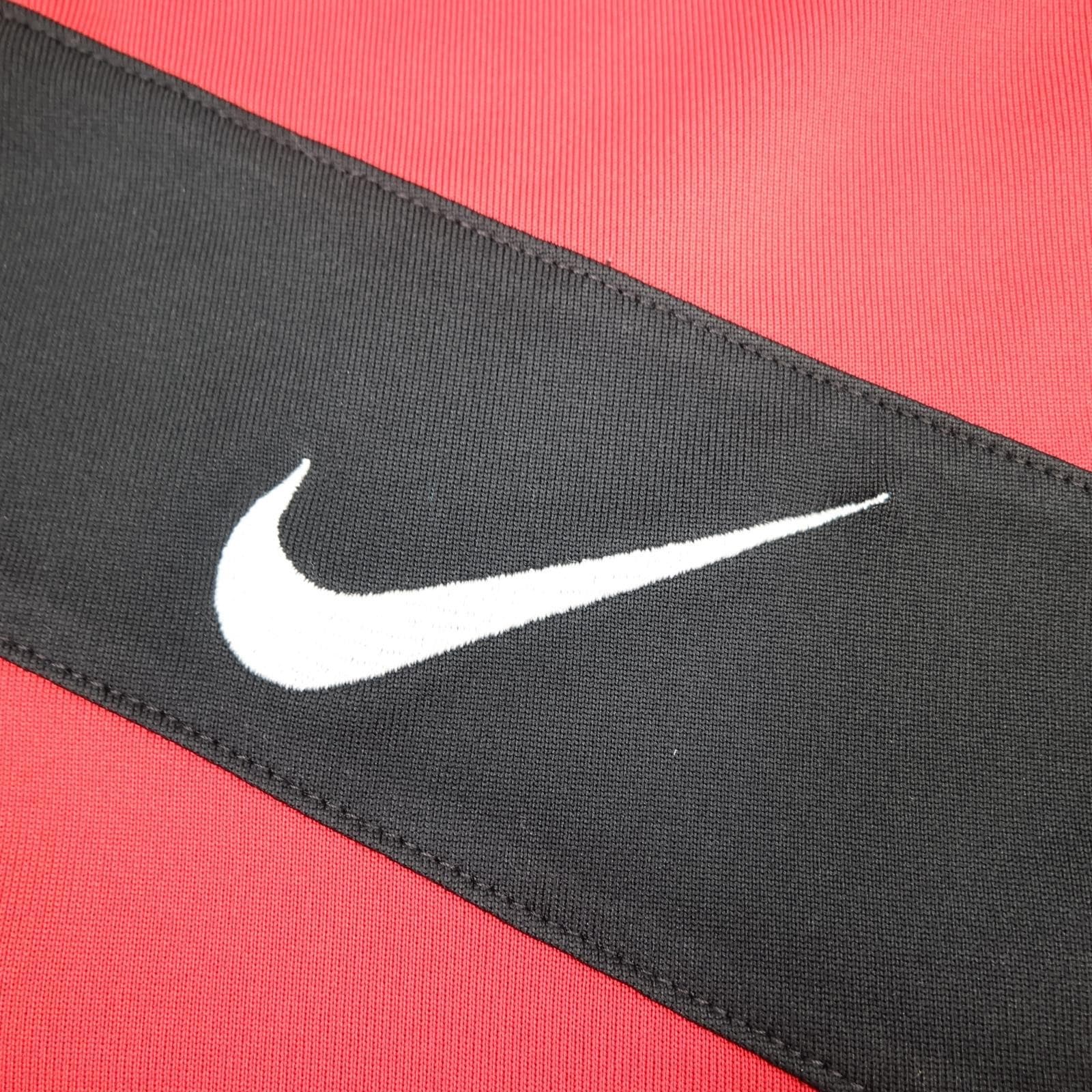 Manchester United Shirt Mens Large Red 2009 2010 Football Nike AIG Berbatov 9 photo 8