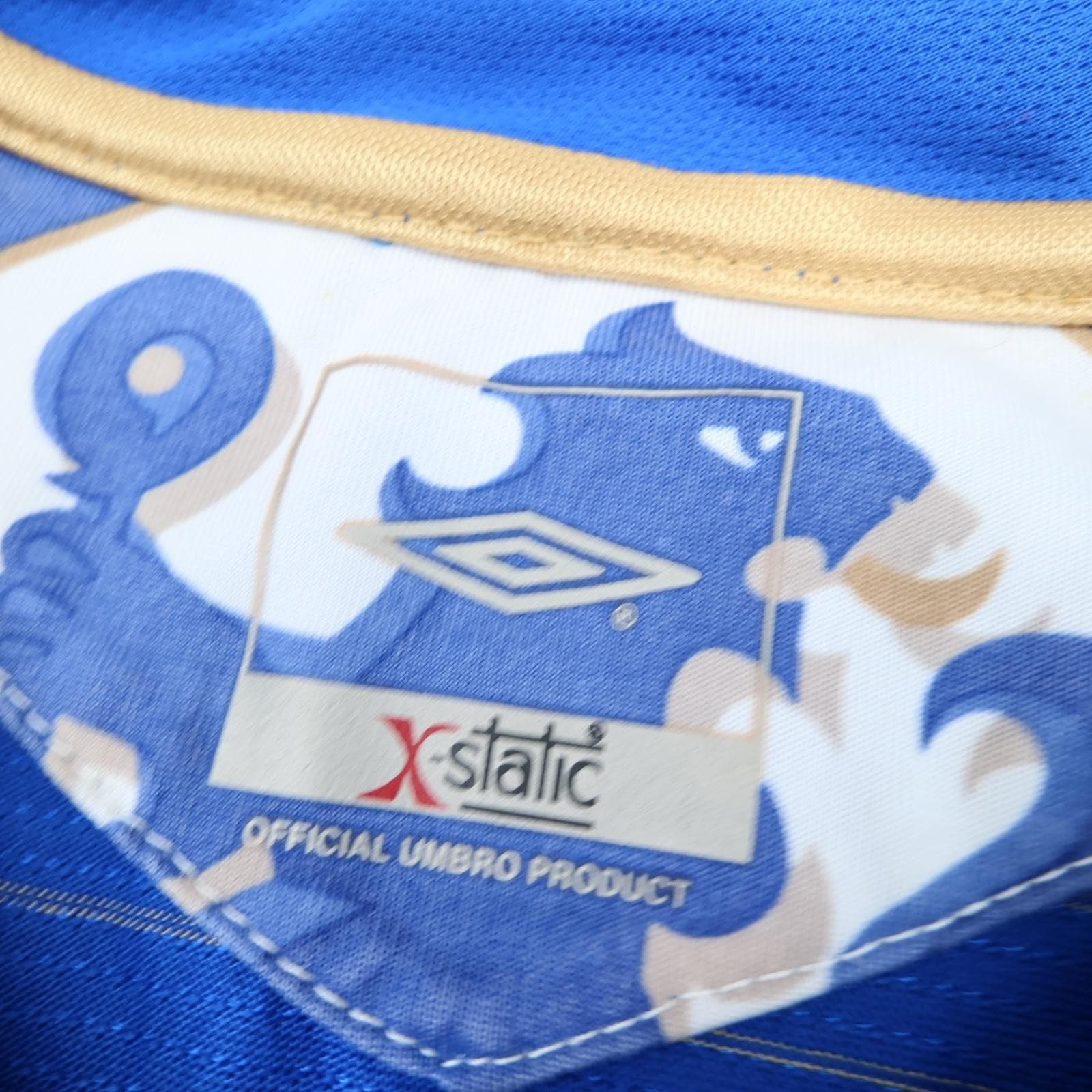 Vintage Chelsea Shirt Youth 13-14 Years Blue Home EPL Football Umbro Samsung photo 7