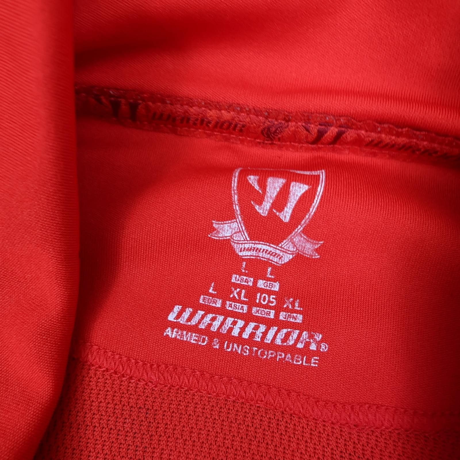 Liverpool Shirt Mens Large Red Home 2012 2013 EPL Warrior Suarez 7 Soccer Jersey photo 6
