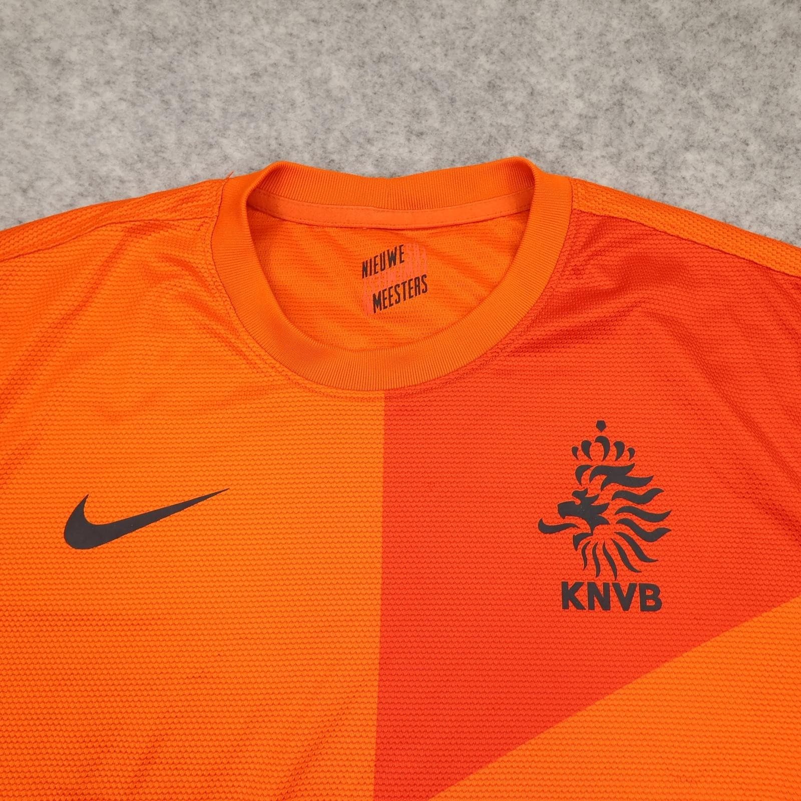 Netherlands Home Shirt Mens Medium Orange 2012 2013 Football Nike Dri Fit photo 3