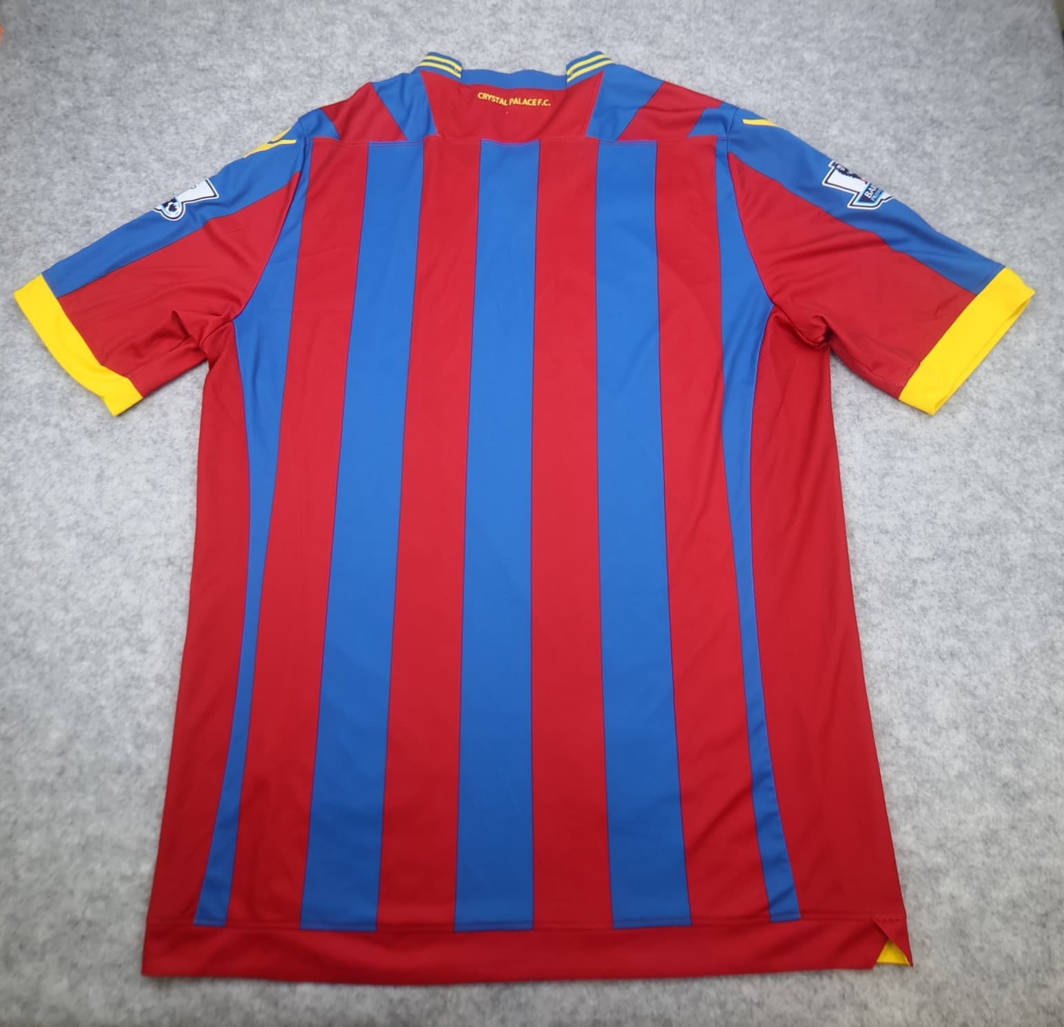 Crystal Palace Shirt 4XL Red Blue Home Kit 2014 2015 Macron Soccer Jersey 48" photo 2