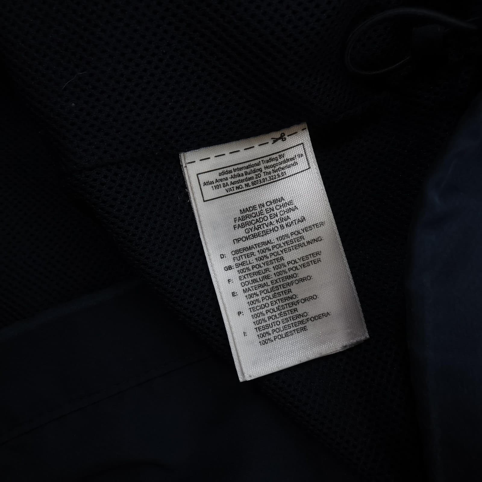 Chelsea Jacket Mens Large Navy 2010 2011 EPL Football Adidas Champions League photo 17