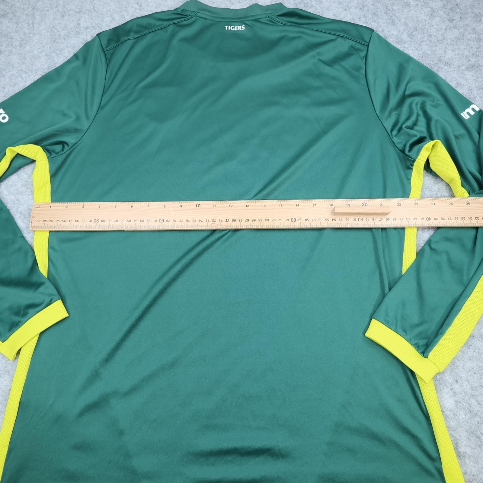 Hull City Goalkeeper Shirt Mens 2XL Green Yellow Umbro Football SportPesa Jersey photo 10