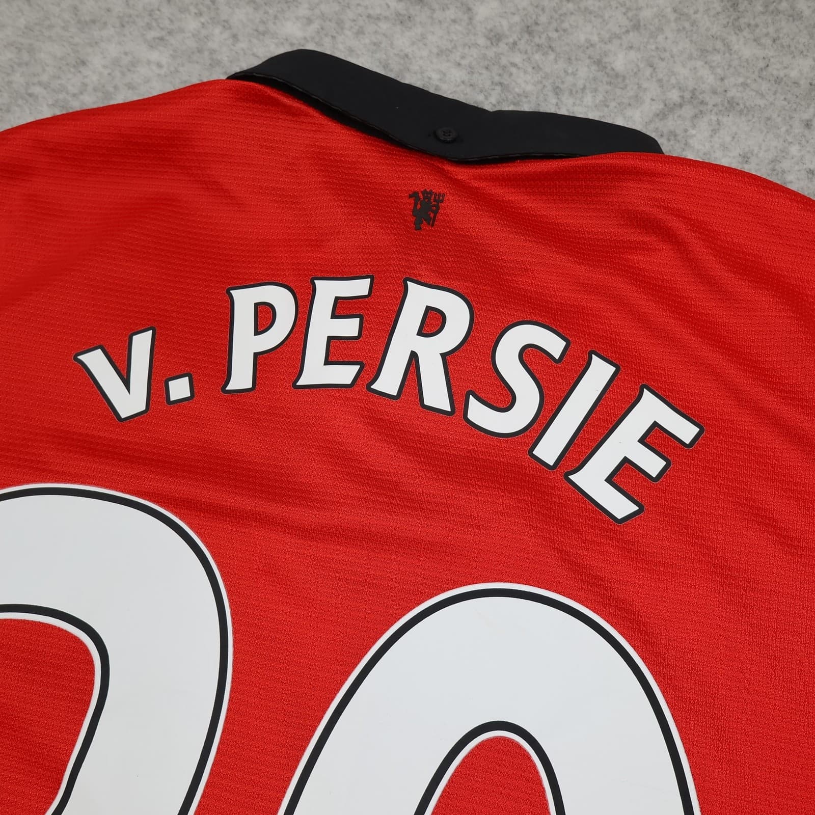 Manchester United Shirt Kids 14-15 Red 2013 2014 Nike Soccer Jersey V Persie 20 photo 8