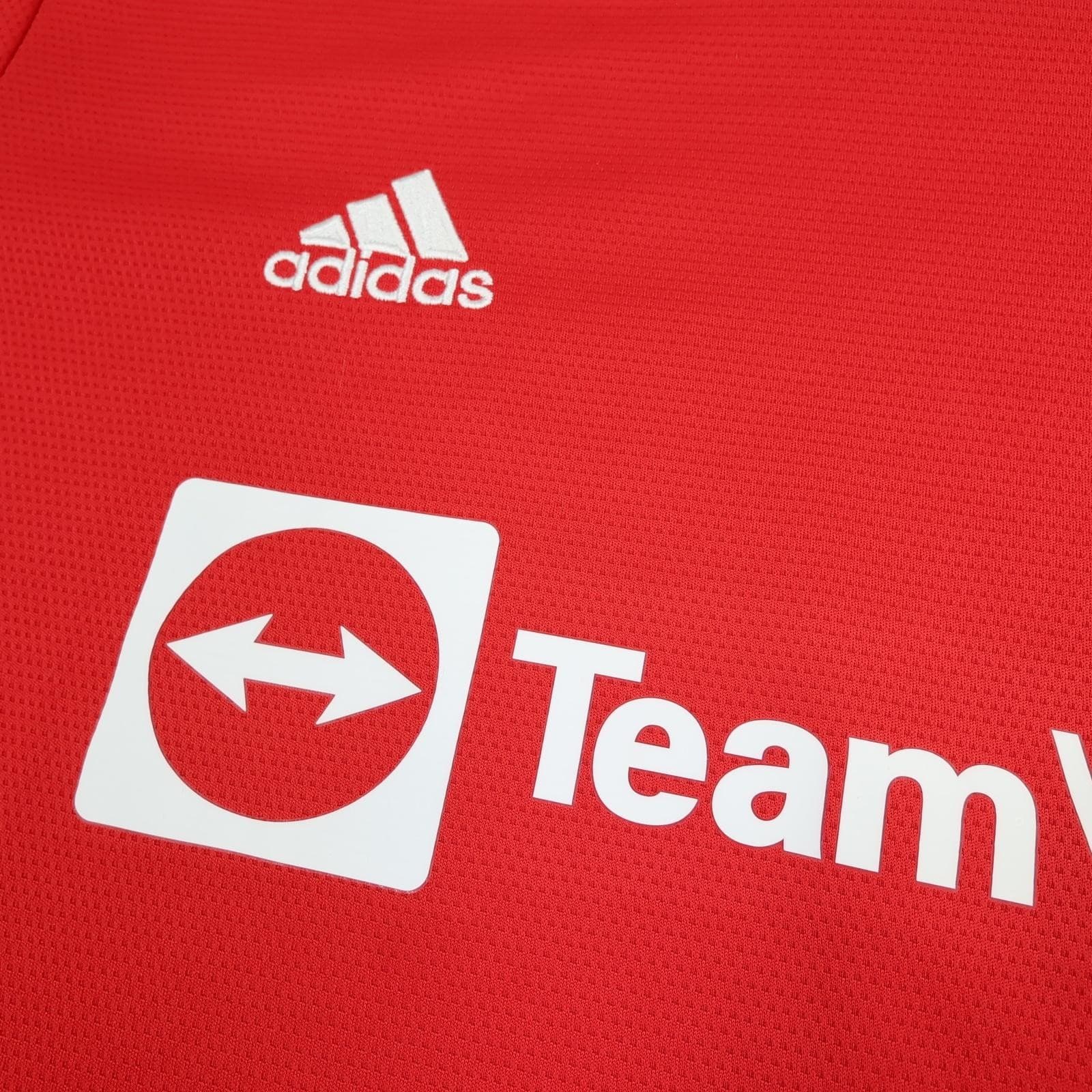 Manchester United Shirt Mens 2XL Red Home 2021 2022 Football Adidas Sancho 25 photo 4