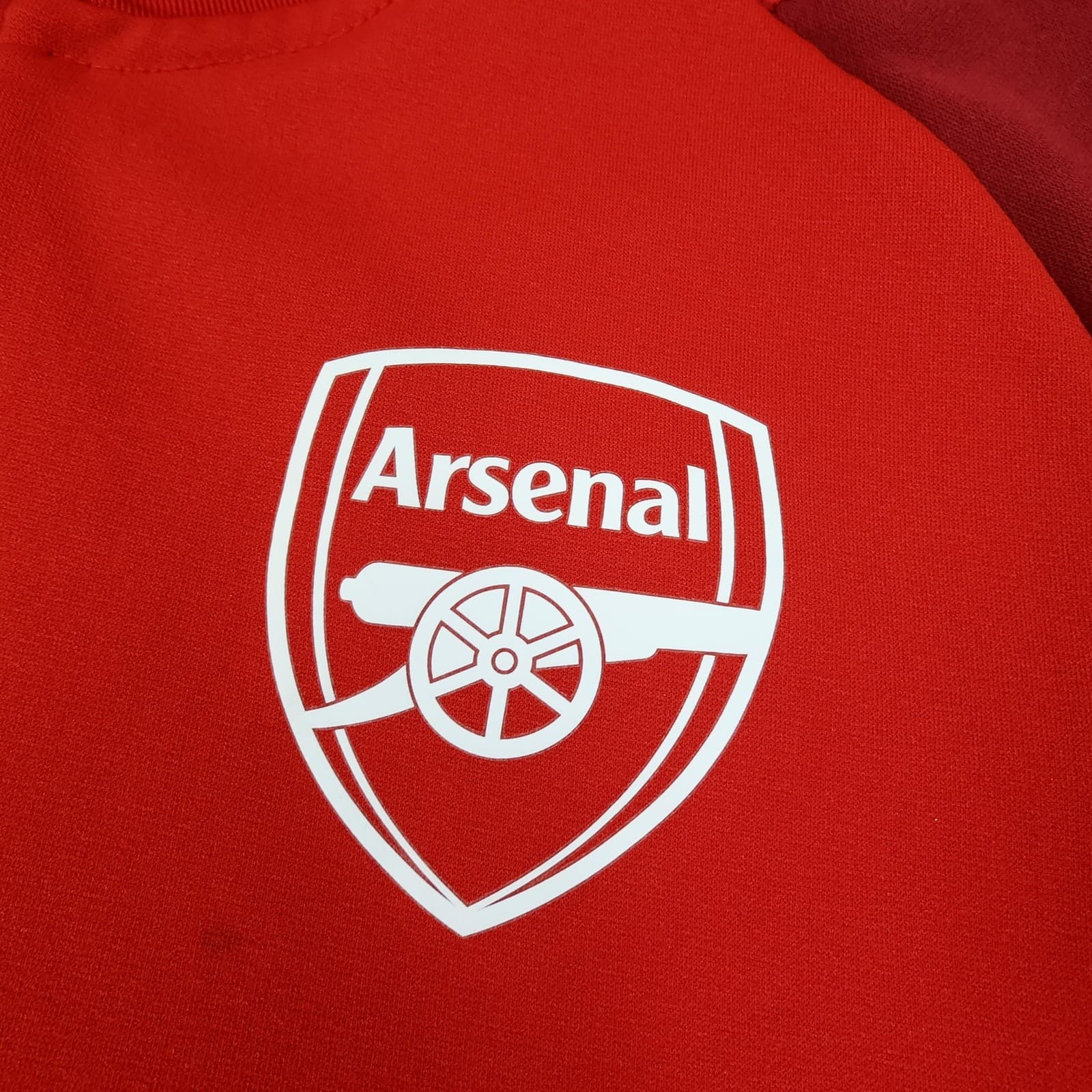 Arsenal Training Top Mens Small Red 2021 2022 Adidas Emirates Soccer Jersey photo 6