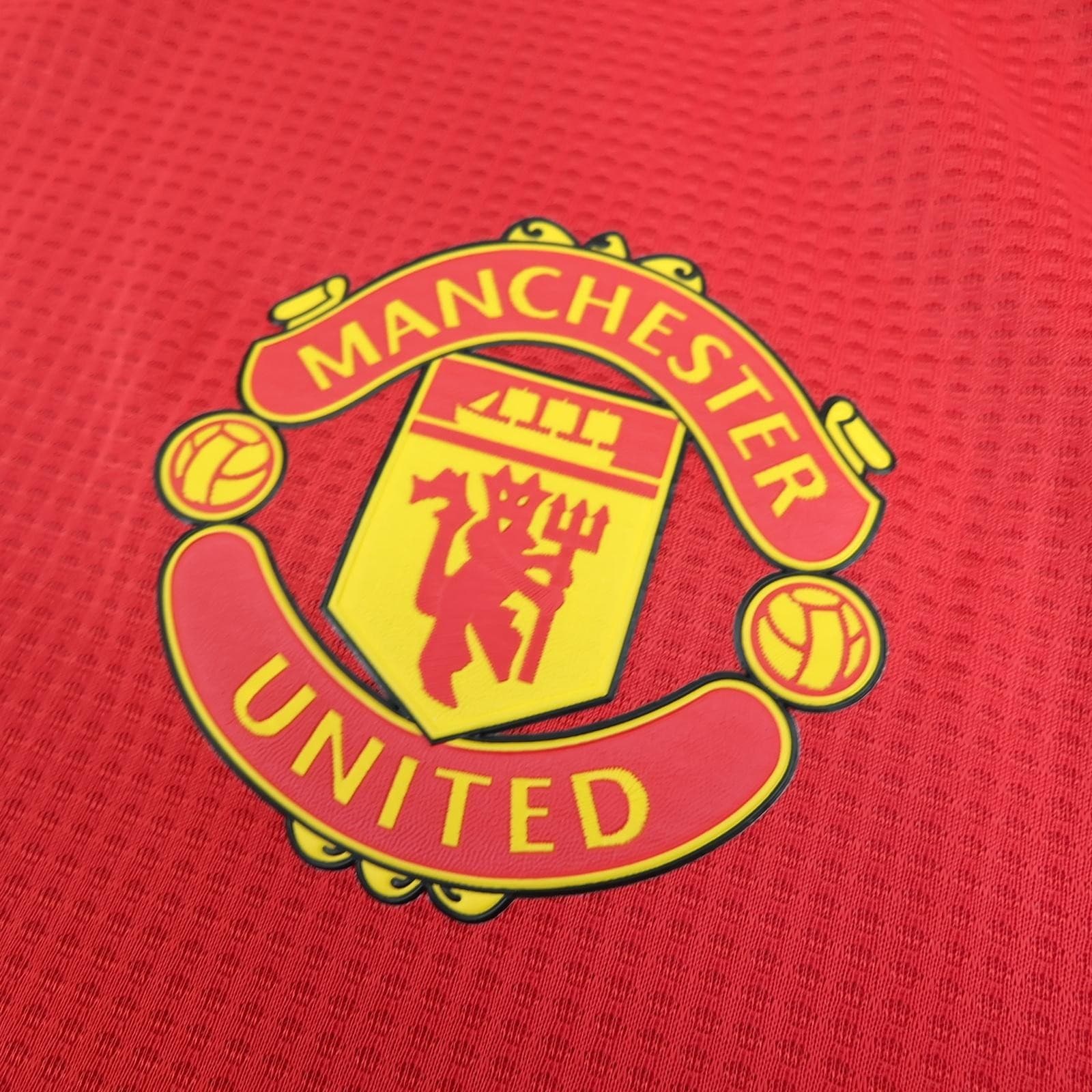 Manchester United Shirt Mens XL Red Home 2024 2025 Football Adidas Snapdragon photo 4