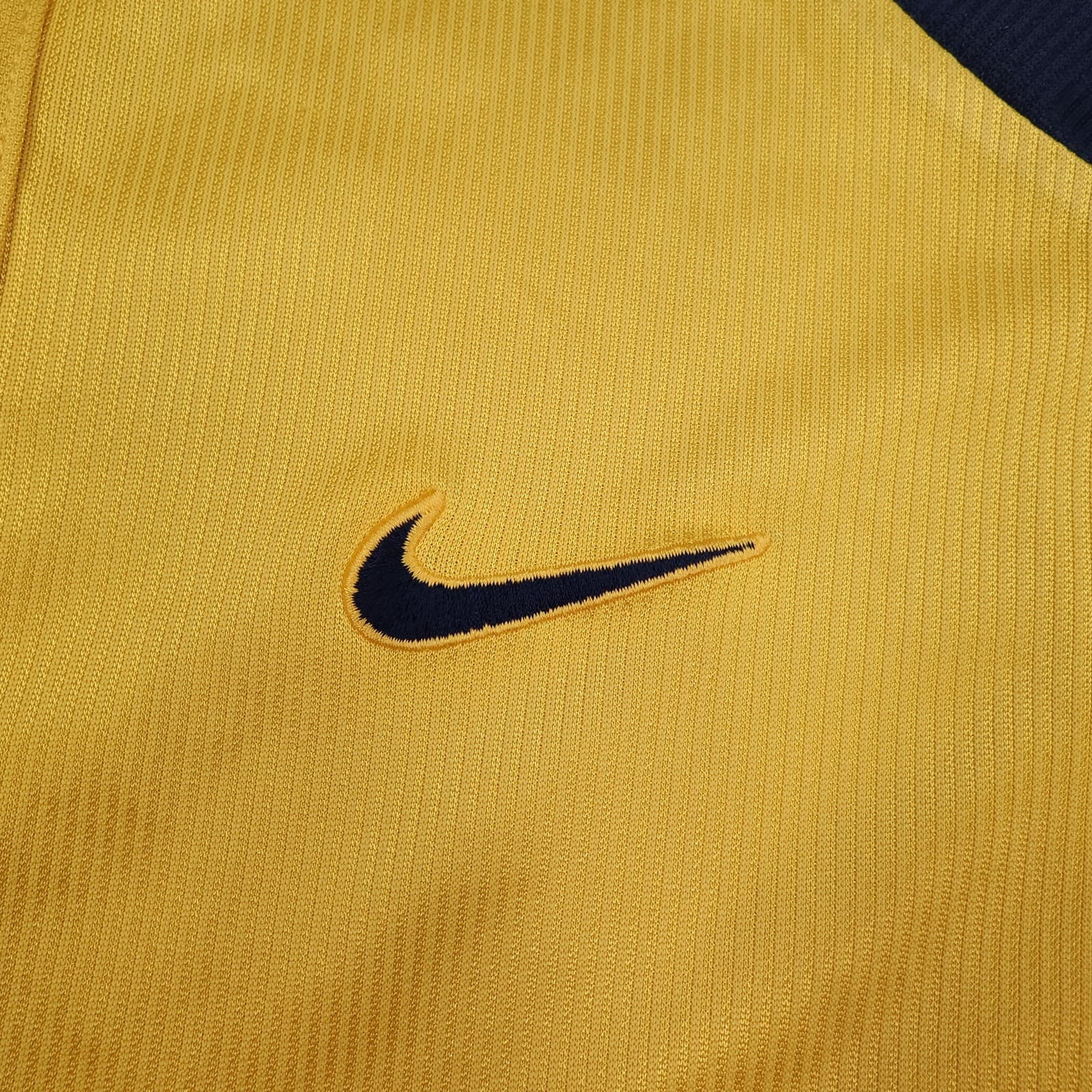 Vintage Arsenal Shirt Kids Large Yellow Away 2000 2002 Sega Jersey Nike photo 5