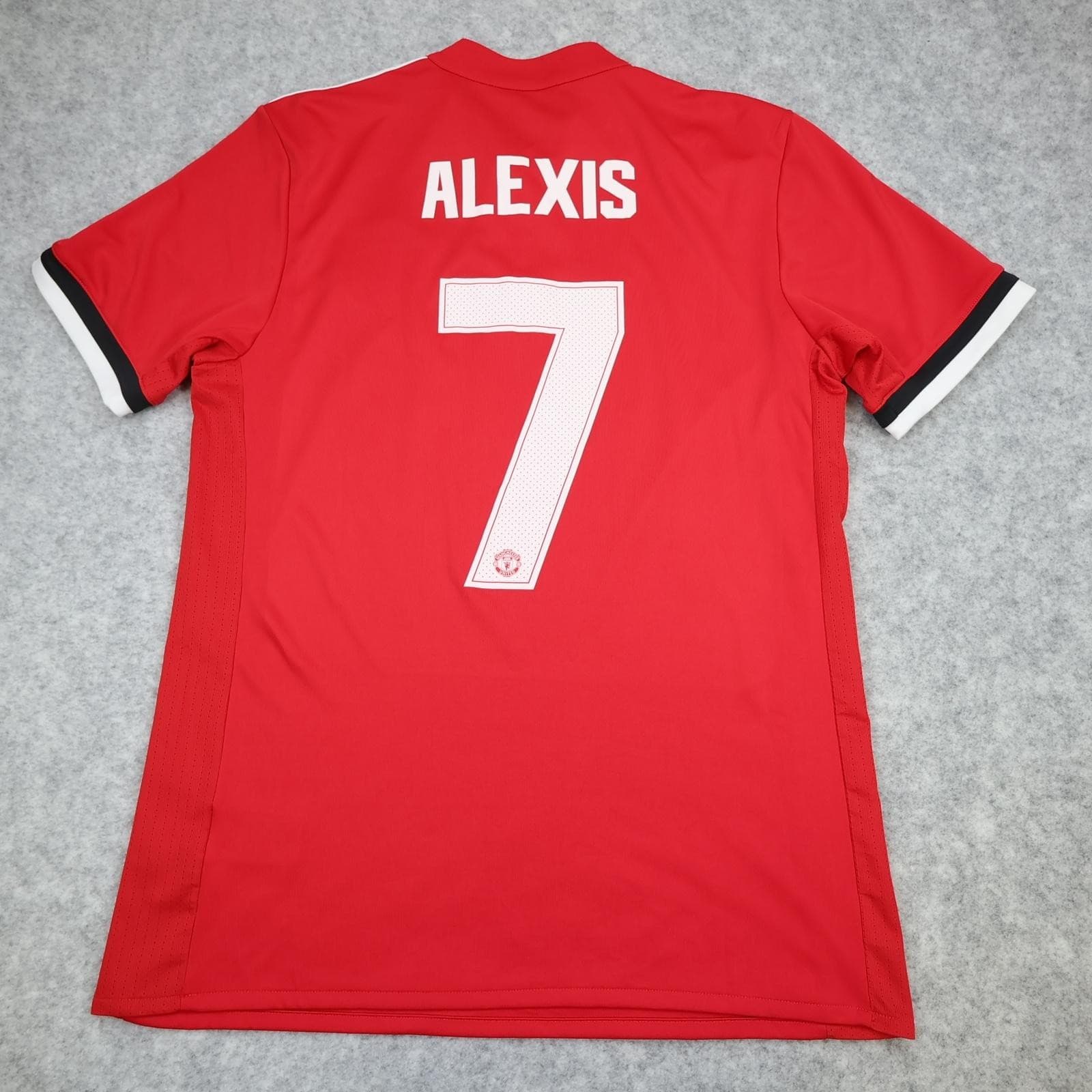 Manchester United Shirt Mens Medium Red Home 2017 2018 Football Adidas Alexis 7