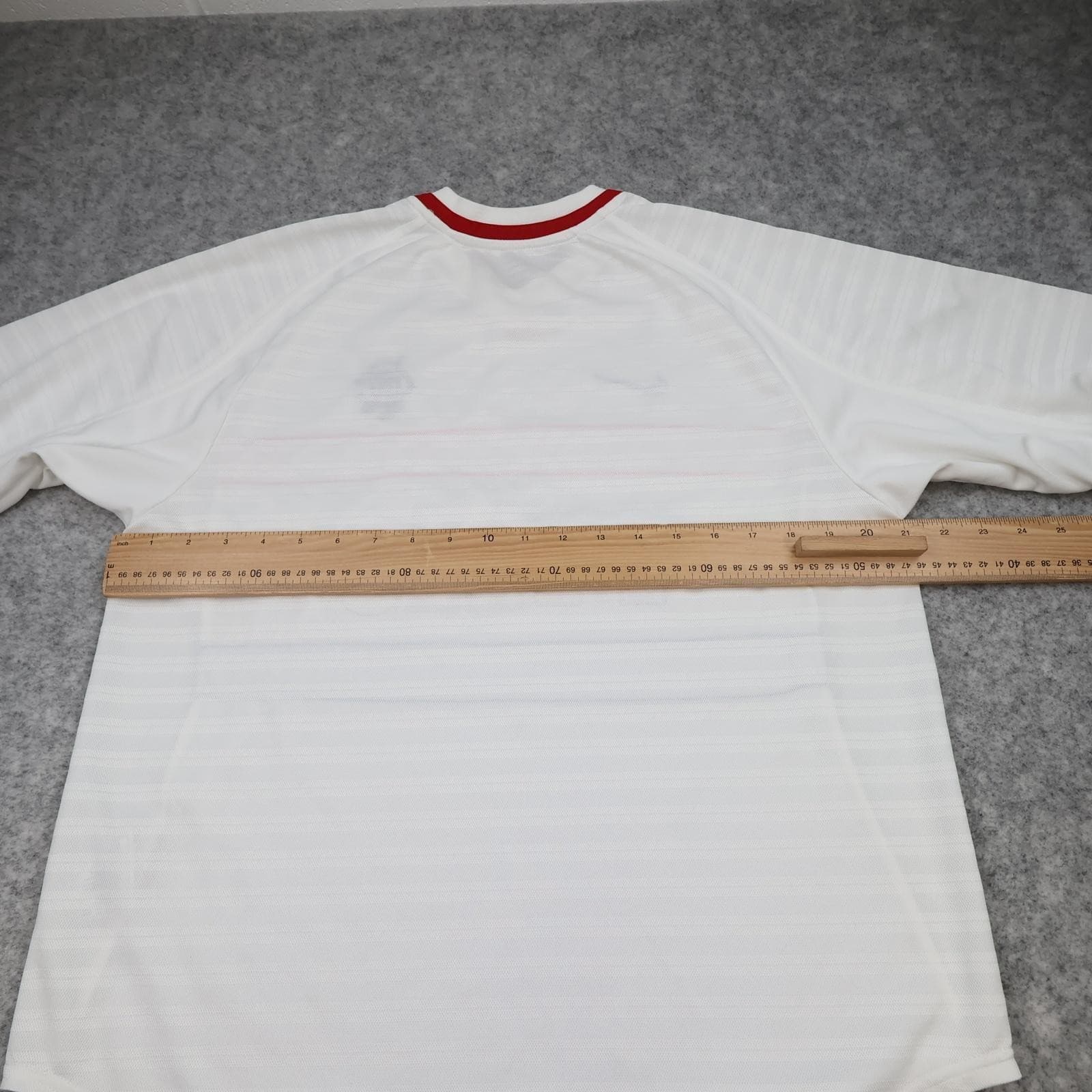 Vintage Rangers Shirt Mens Large White Away 2000 2001 Nike Ntl Soccer Jersey 00s photo 8