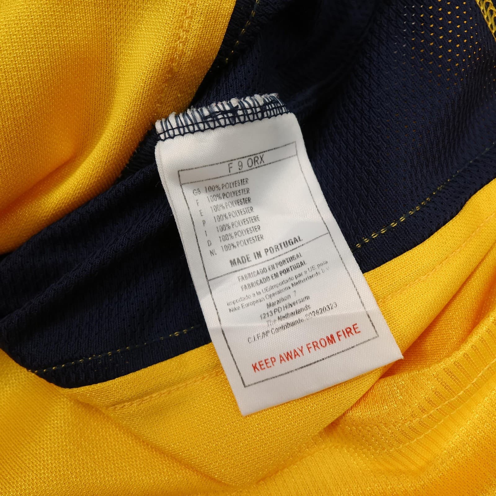 Vintage Arsenal Shirt Mens Large Yellow Away 1999 2001 Nike SEGA Henry Jersey photo 16