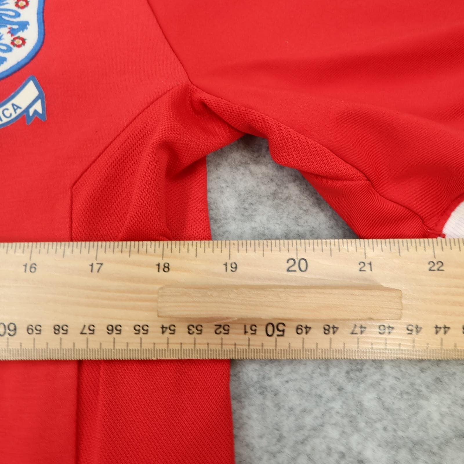England Away Shirt Mens Large Red 2010 Football Umbro Rooney 10 Jersey Top photo 9
