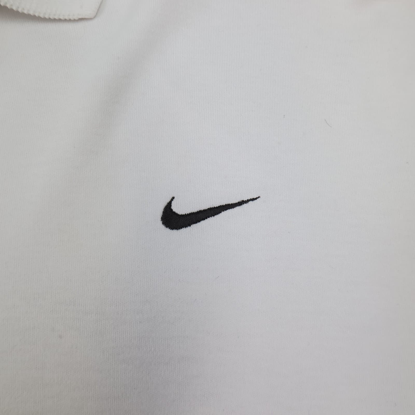 Manchester United Shirt 2XL White Polo Top Nike MUFC T shirt 2000s photo 3