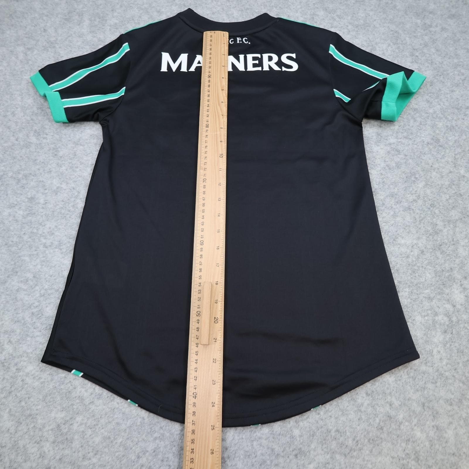 Celtic Away Shirt Womens Small 8-10 Black 2022 2023 Adidas Soccer Jersey Ladies photo 10
