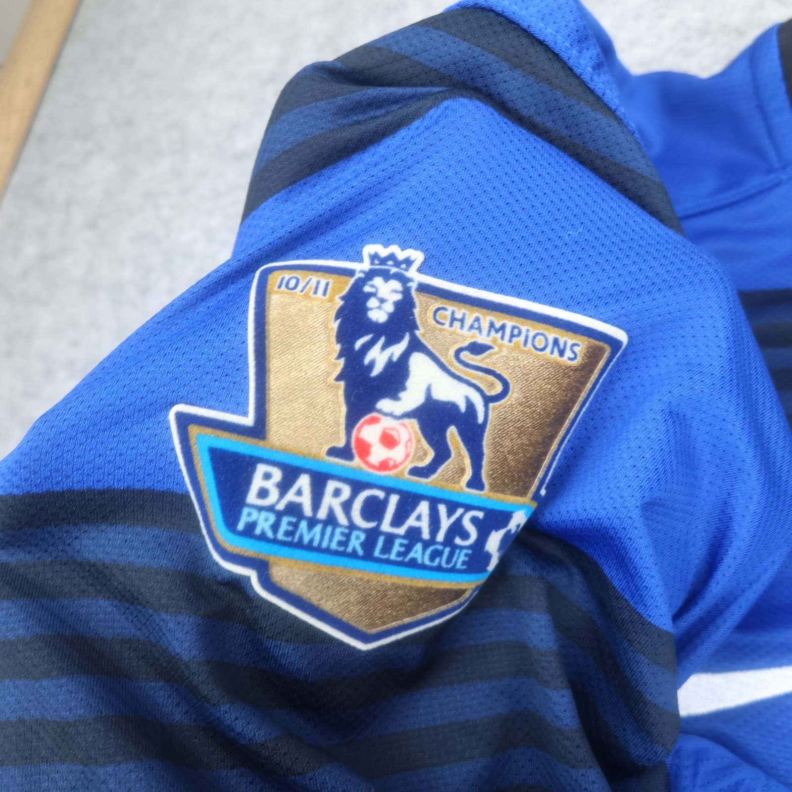 Manchester United Shirt 2XL Away Blue Home Kit 2011 2012 Jersey Alex Ferguson photo 4