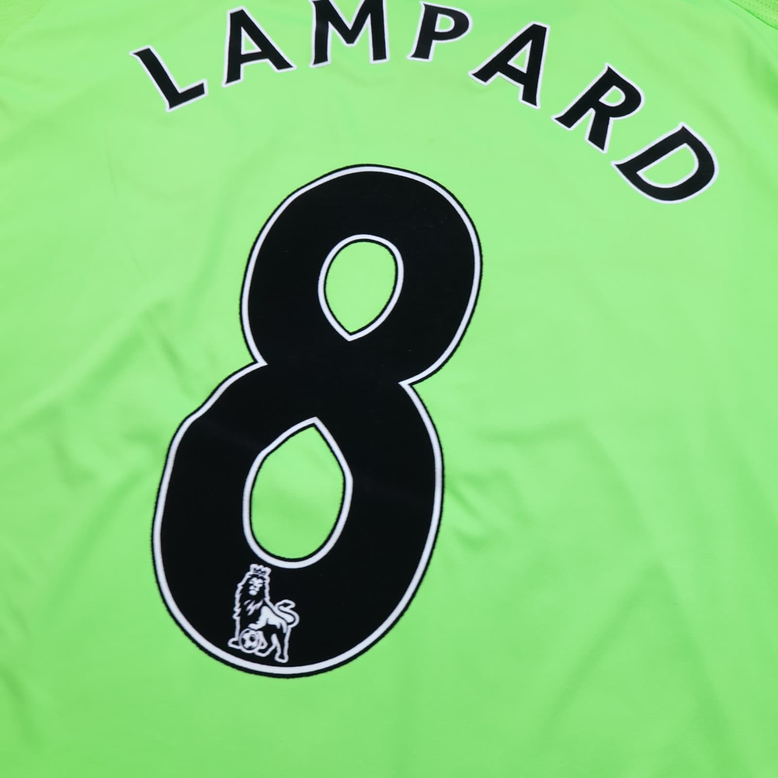 Chelsea Shirt 2XL Green Third Kit 2010 2011 Adidas Soccer Jersey Frank Lampard photo 9