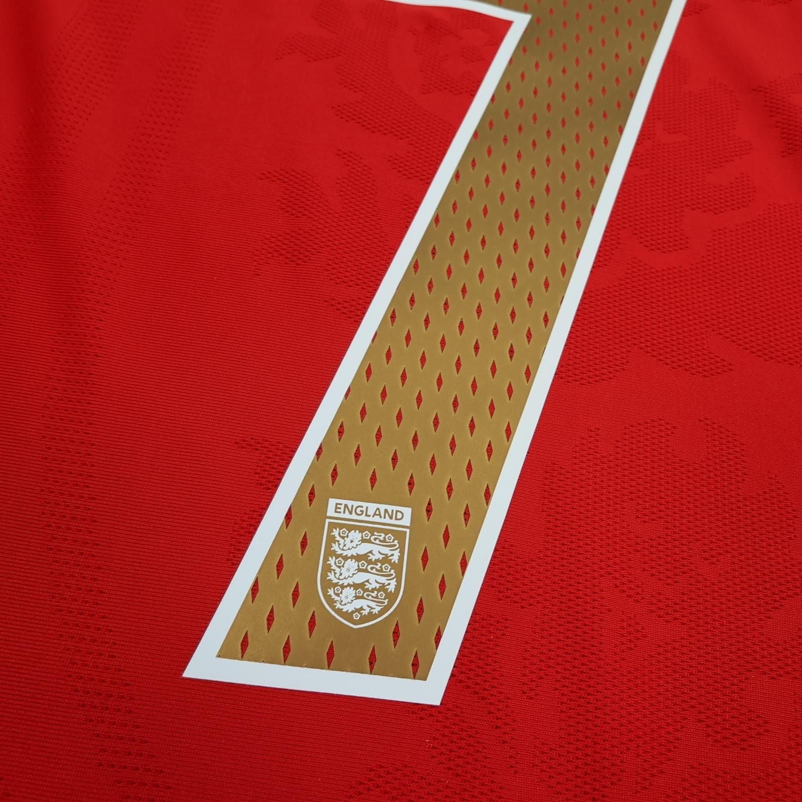 England Away Shirt Mens 2XL Red 2006 Football Umbro Beckham 7 Jersey Top photo 5
