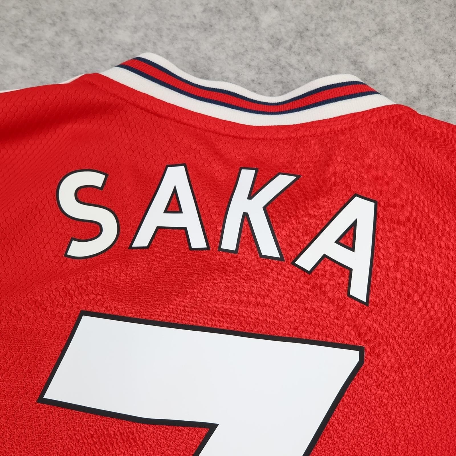 Arsenal Shirt Mens Medium Red Home 2019 2020 Football Adidas Fly Emirates Saka 7 photo 9