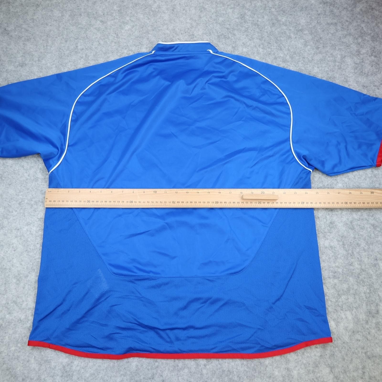 Rangers Shirt Mens 2XL Blue Home SPFL Football Umbro Carling Jersey 2005 2006 photo 11