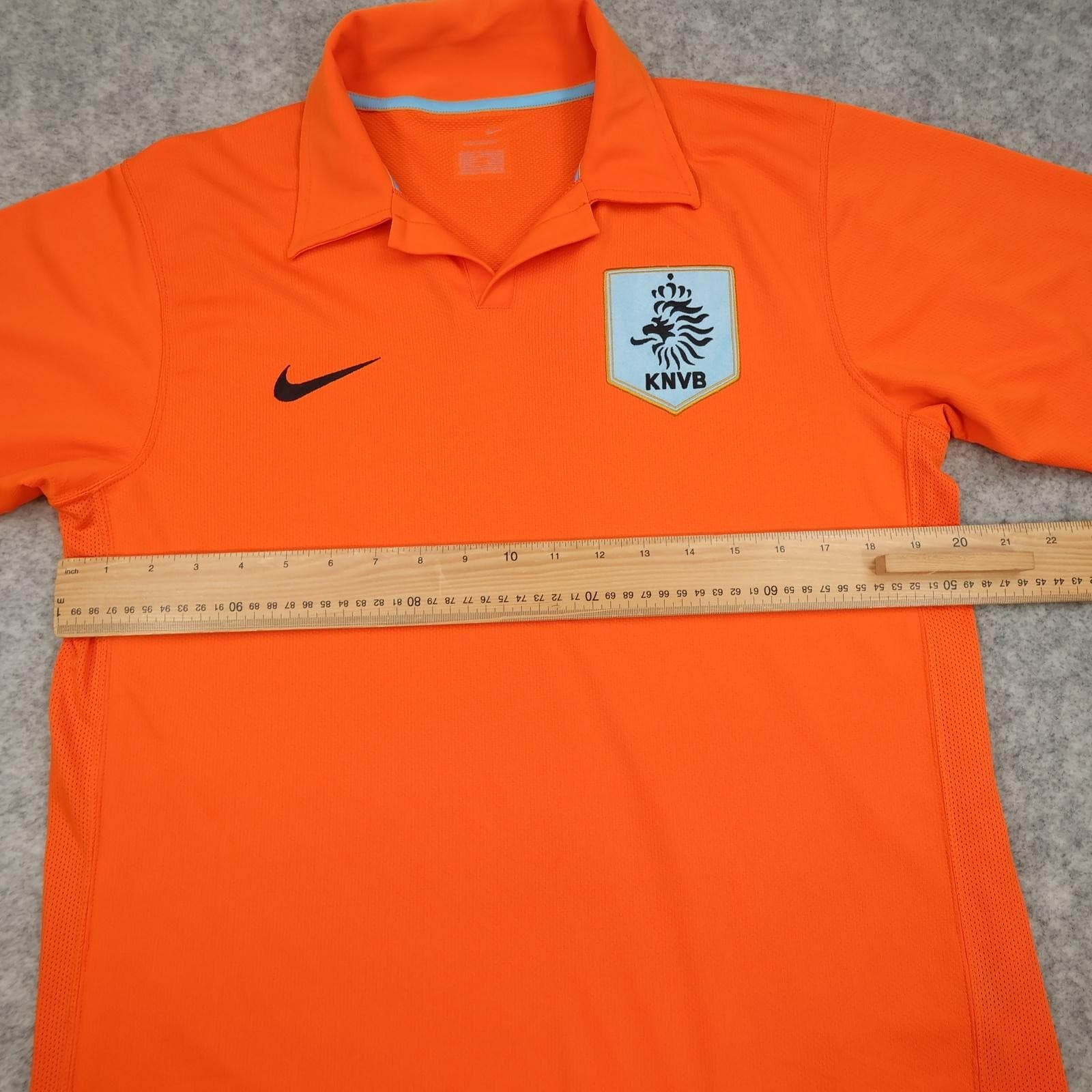 Netherlands Home Shirt Mens Medium Orange 2006 2008 Nike Sphere Dry Jersey photo 9