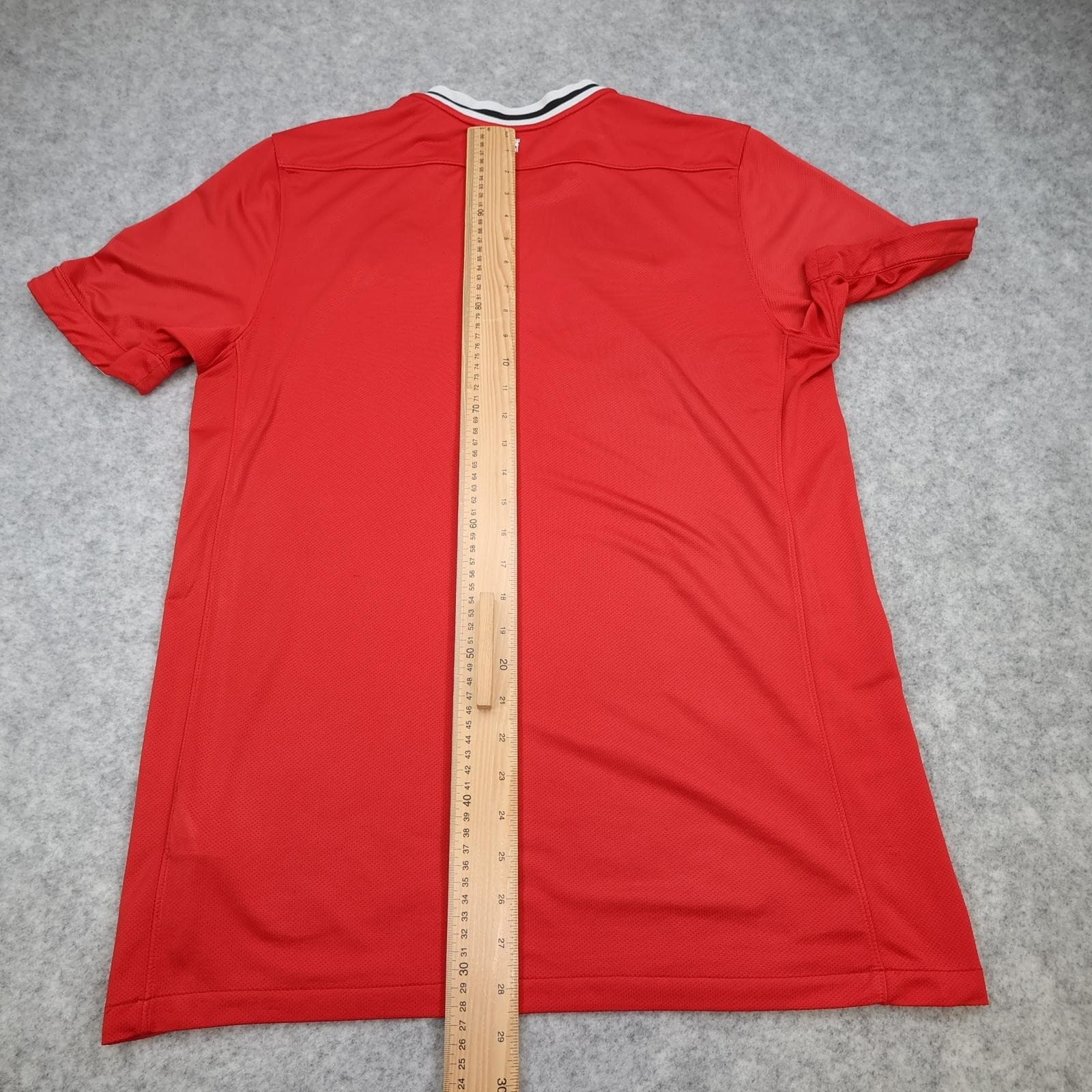 Manchester United Shirt Mens Large Red Home 2011 2012 Football Nike AON Jersey photo 11
