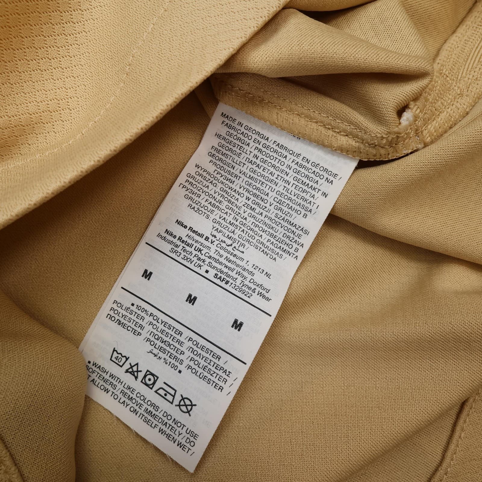 Chelsea Shirt Mens Medium Beige Third Kit 2022 2023 Football Nike Pulisic 10 photo 13