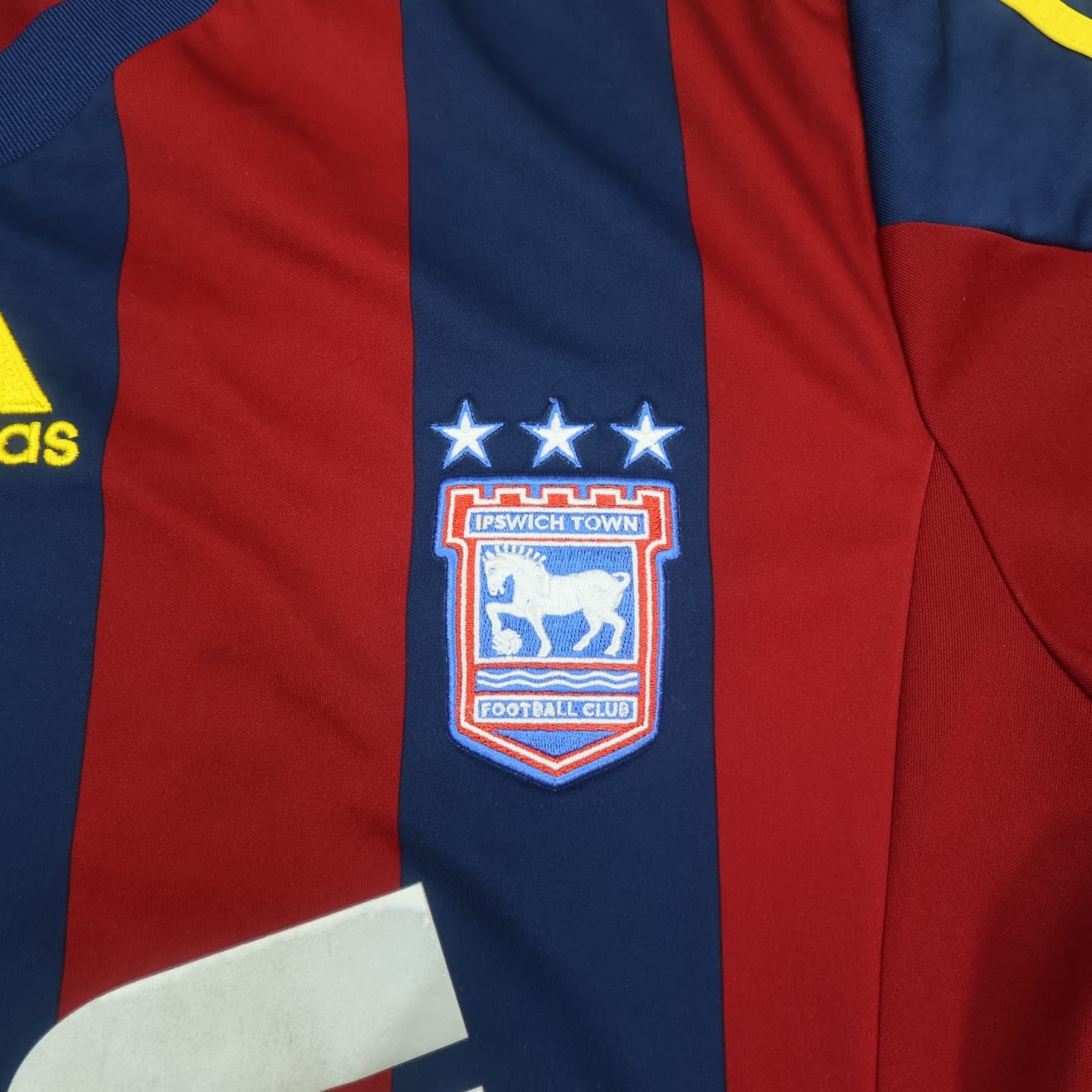 Ipswich Town Shirt Large Burgundy Away Kit 2015 2016 Adidas Jersey Marcus Evans photo 4