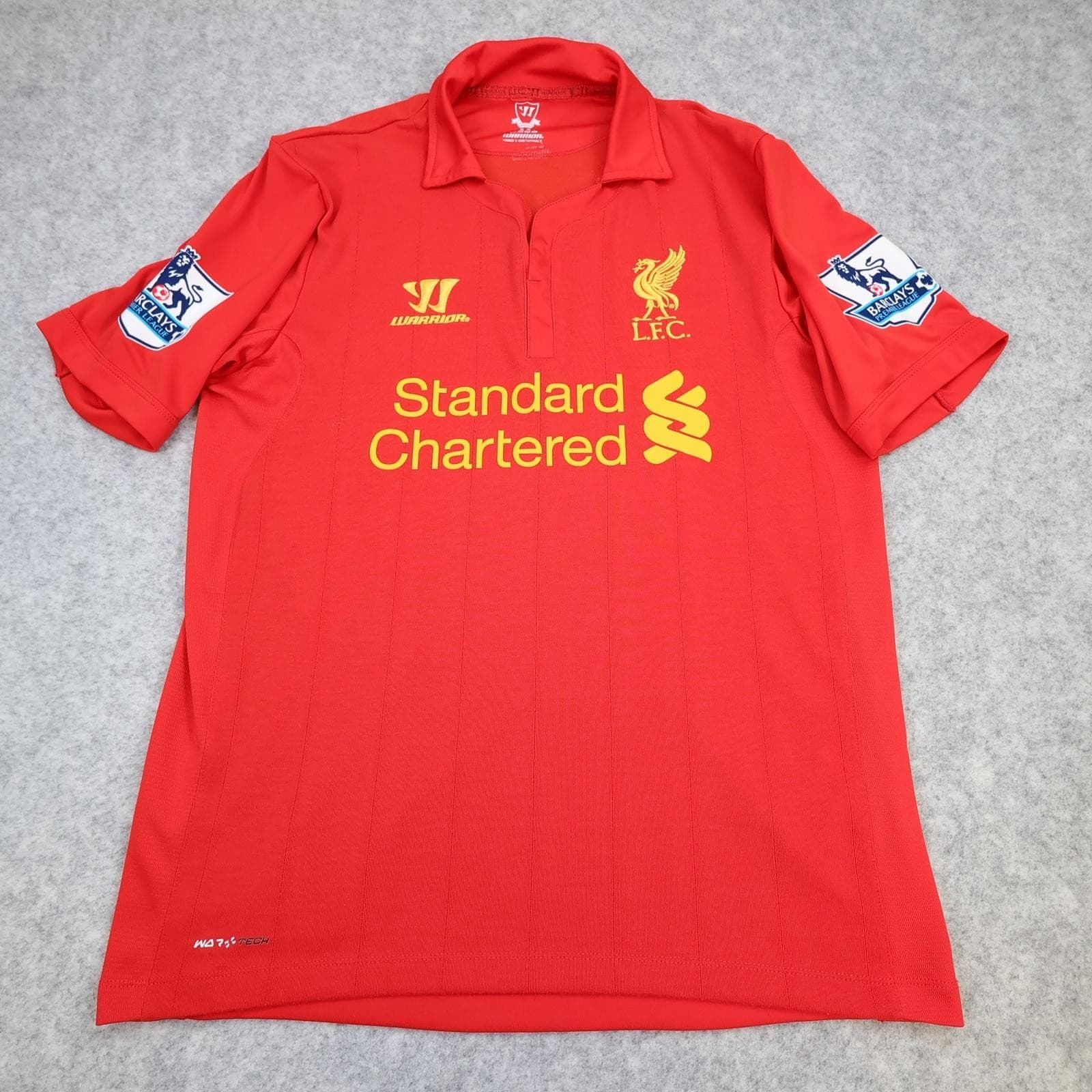 Liverpool Shirt Mens Medium Red Home 2012 2013 Football Warrior Suarez 7 Jersey photo 2