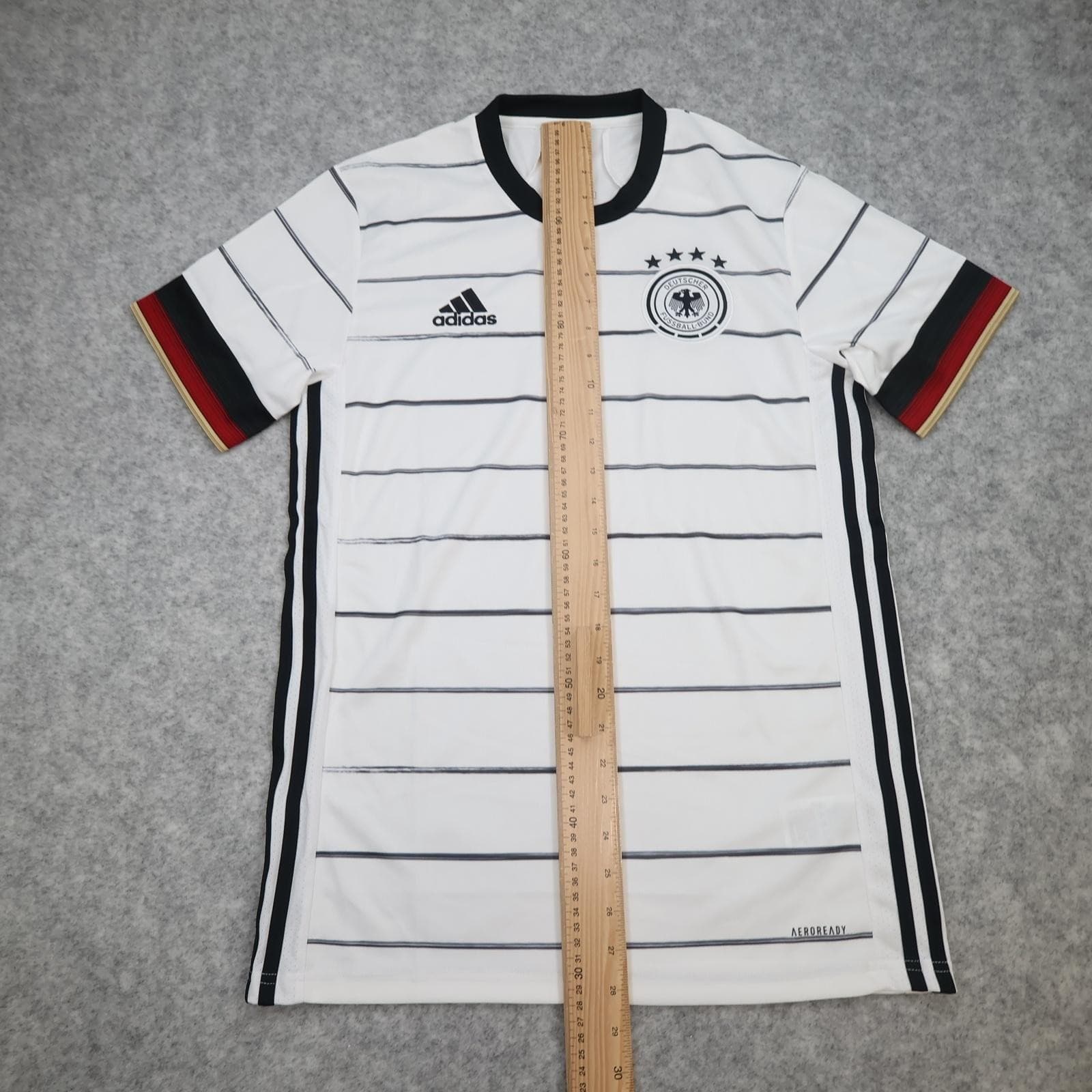 Germany Home Shirt Mens Small White 2020 2021 Football Adidas DFB Jersey photo 10